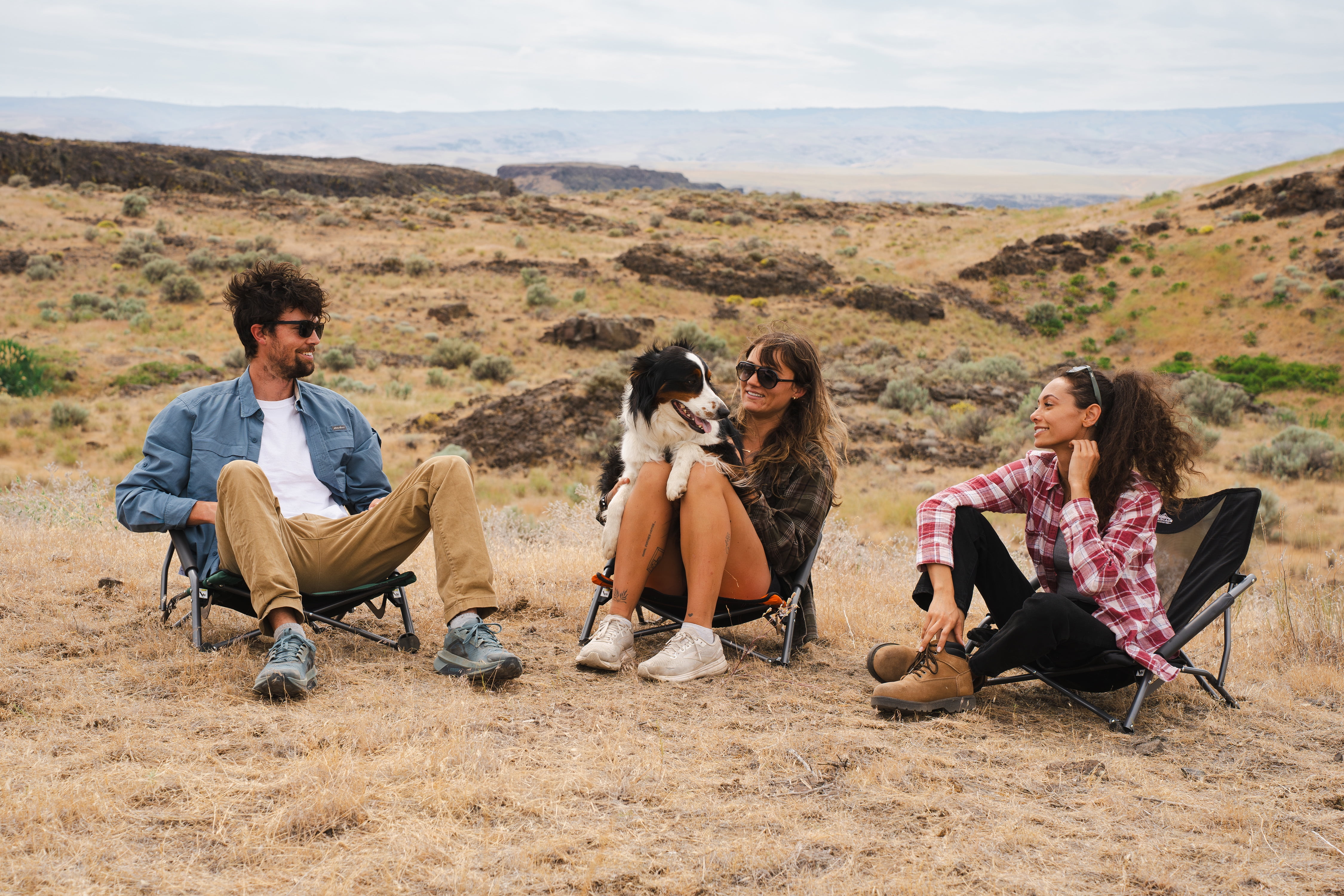 Cascade Mountain Tech Low Profile Camp Chair - Green, with Carry Bag - Image 4