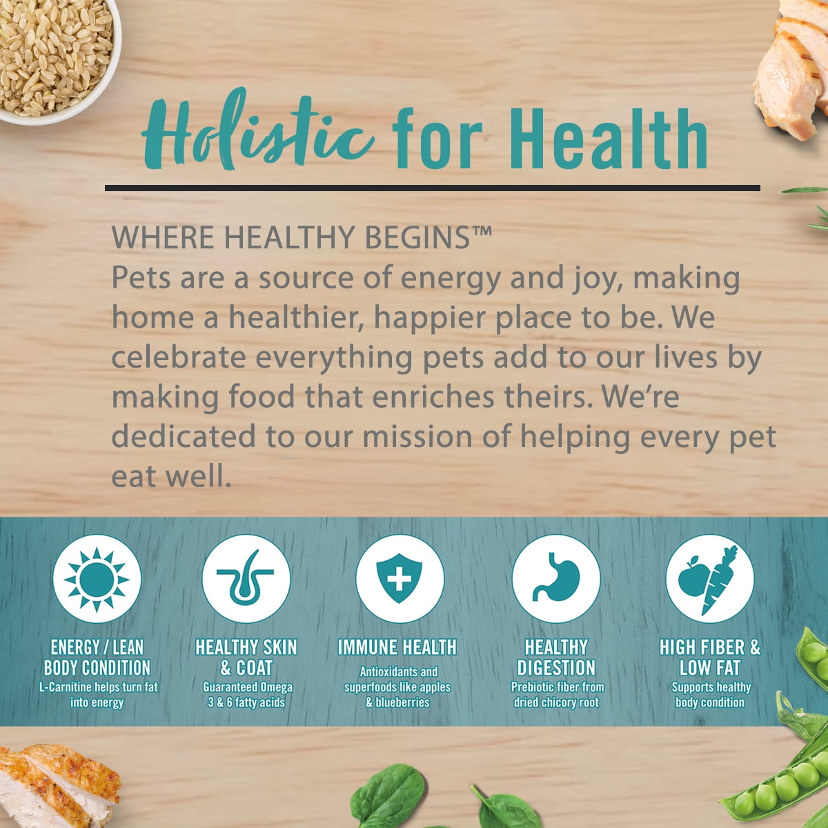 Chicken Soup for the Soul Weight Care Adult Dog - Brown Rice & Chicken, Turkey Dry Dog Food, 28 lb - Image 6