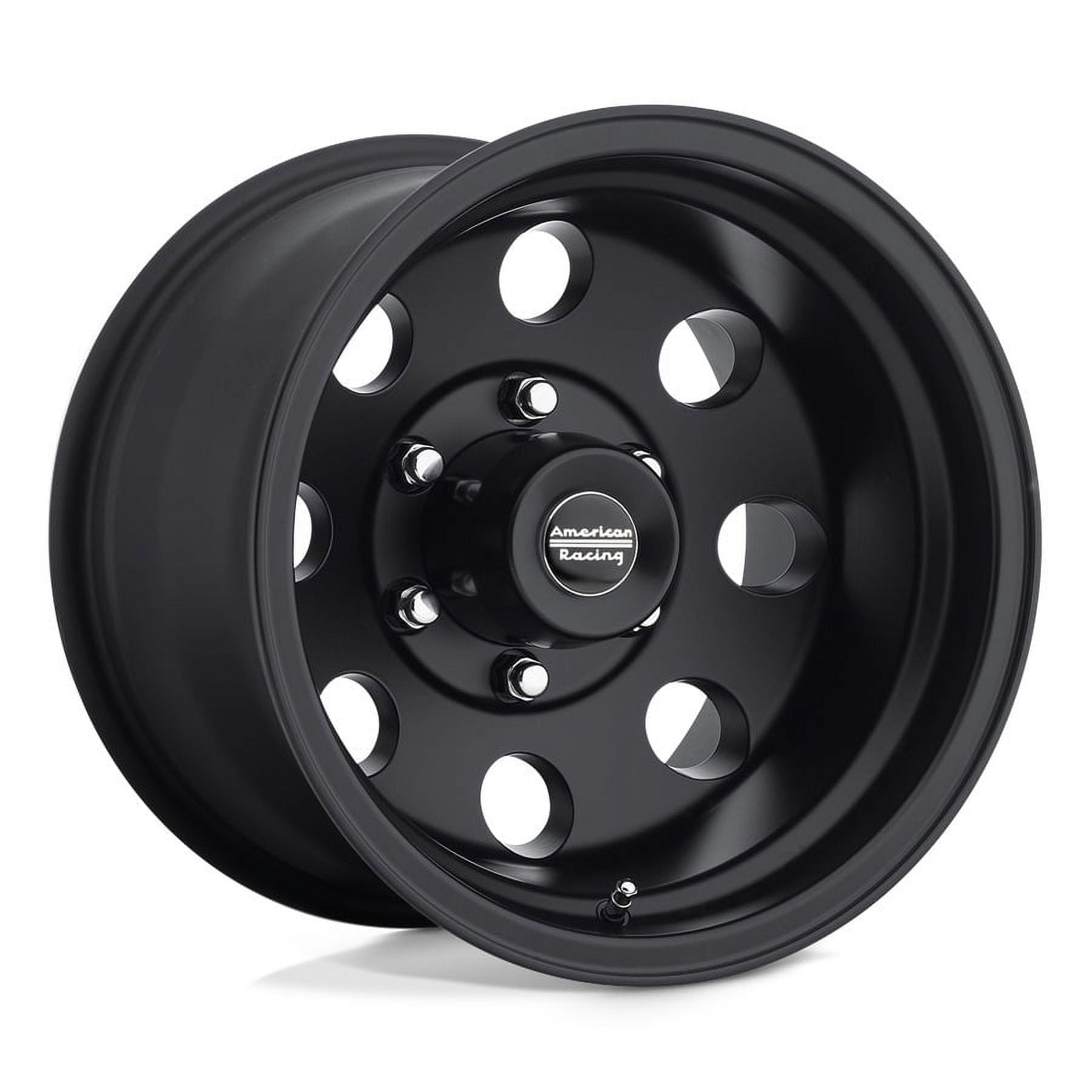 American Racing Aluminum Rim AR172 BAJA 16X8in Satin Black Finish, AR1726865B - Image 2
