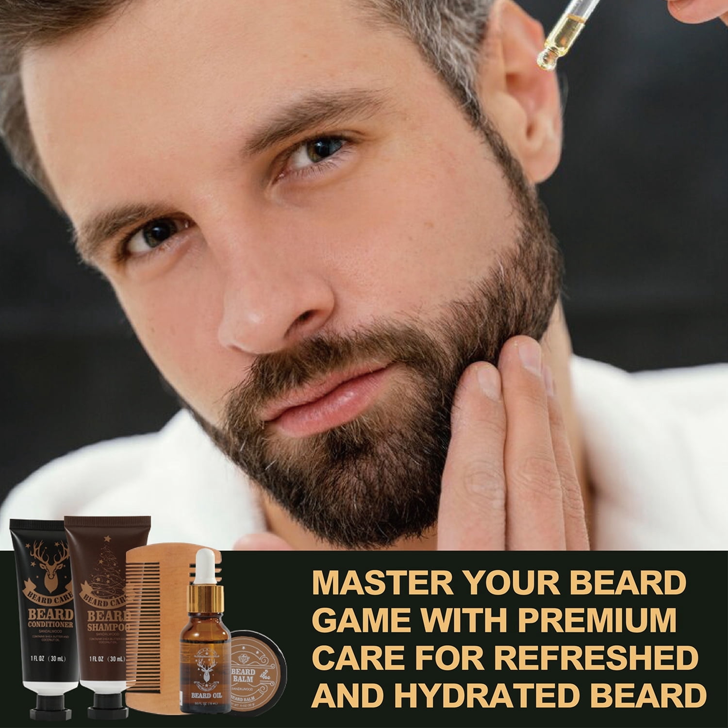 Body & Earth Valentine's Day Advent Calendar 2025 for Men Christmas Surprise Gifts - Beard Grooming & Skin Care Gift Sets for Xmas Gift Idea - Image 6