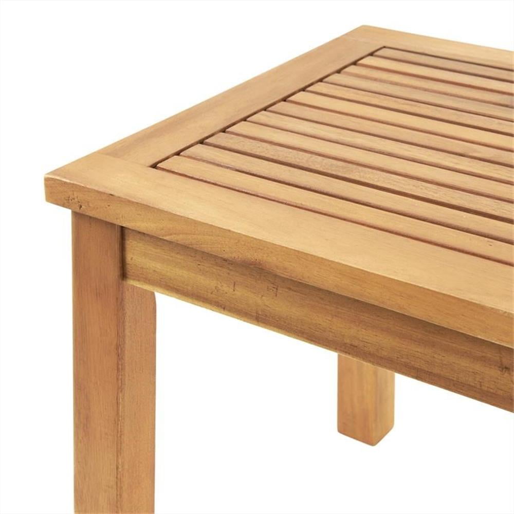 Alaterre Furniture 3-Piece Acacia Wood Bistro Set – 2 Foldable Chairs & Table with Woven Seats for Patio/Deck - Image 12