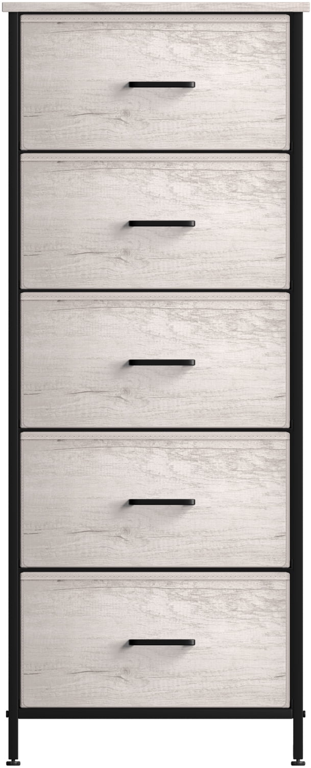 Sorbus Tall Fabric Storage Dresser - Stand Up Tower of Drawers for Bedroom, Dorm, Closet, Living Room, Entryway, & More - Skinny Nightstand Organizer - Image 3