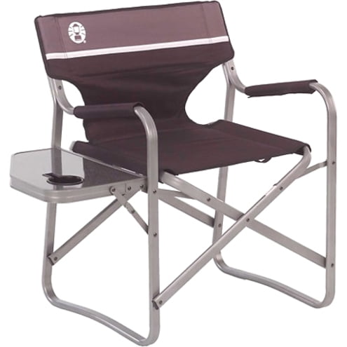 Coleman Aluminum Camping Chair with Side Table - Image 3