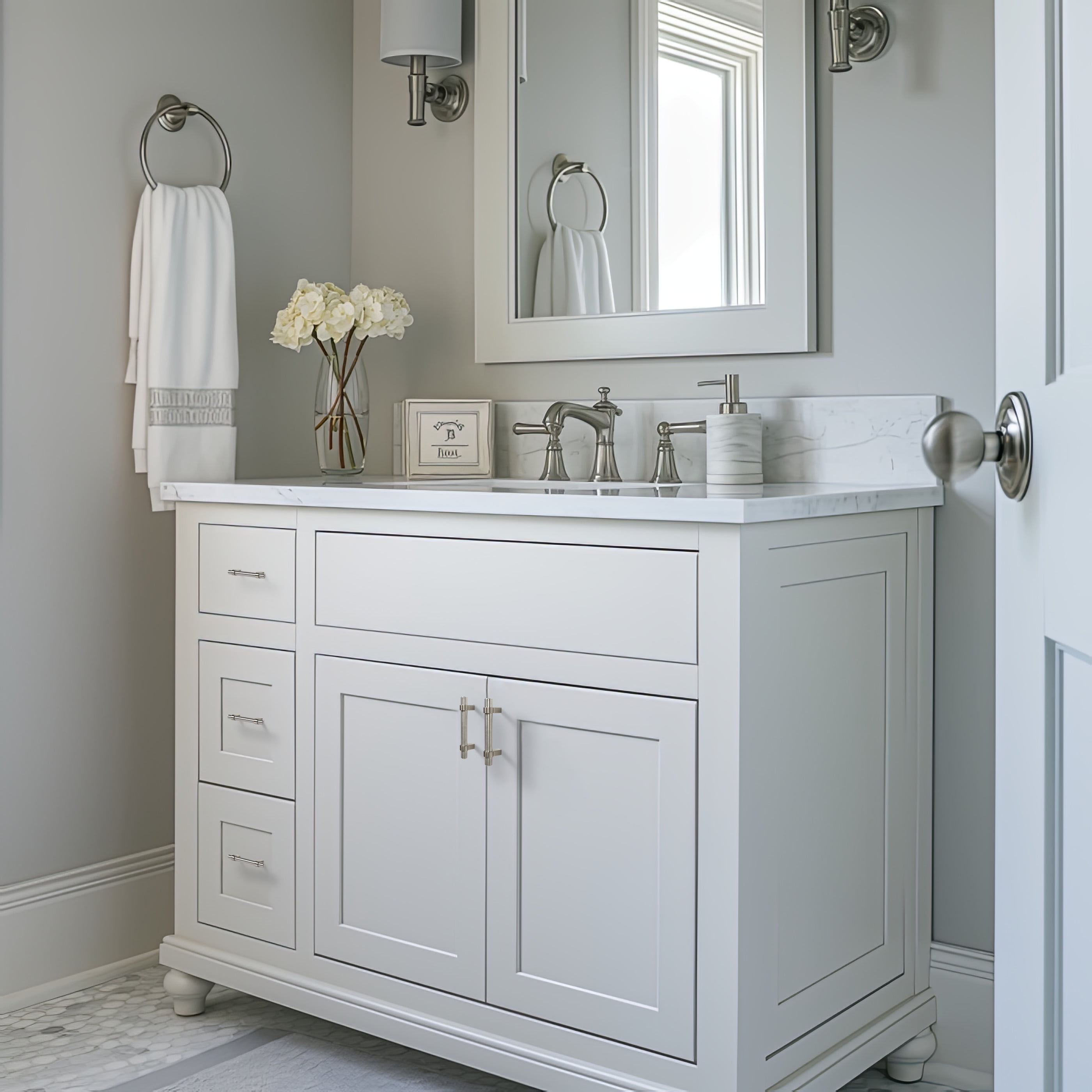 Aldhurst 30 Pack 5 inch Loop Cabinet Pull Satin Nickel Stainless Steel 3 inch Hole Center - Image 5