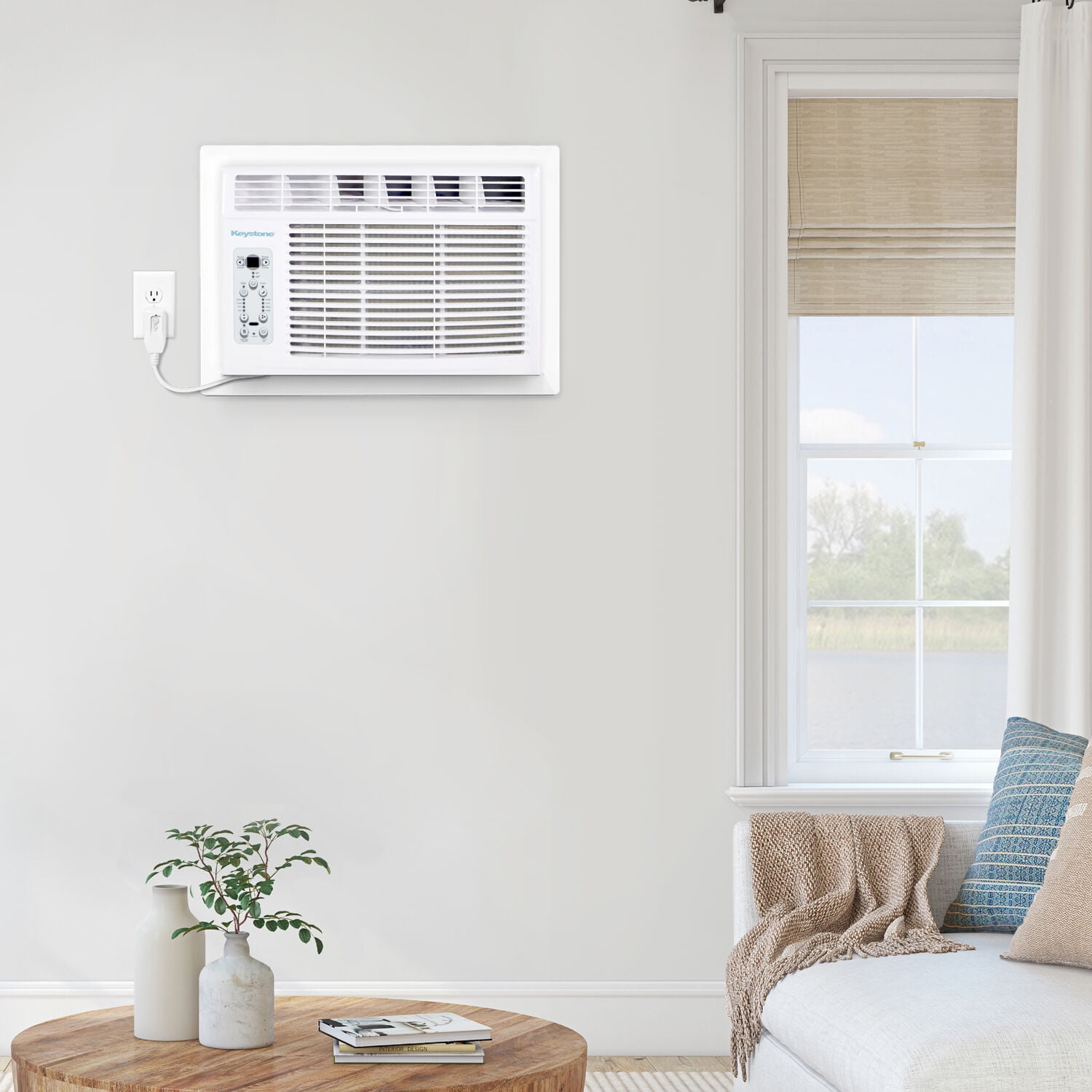 Keystone New 12,000 BTU 230V 550 Sq ft Window/Wall Air Conditioner with 11,000 BTU Supplemental Heat , KSTHW12B - Image 14