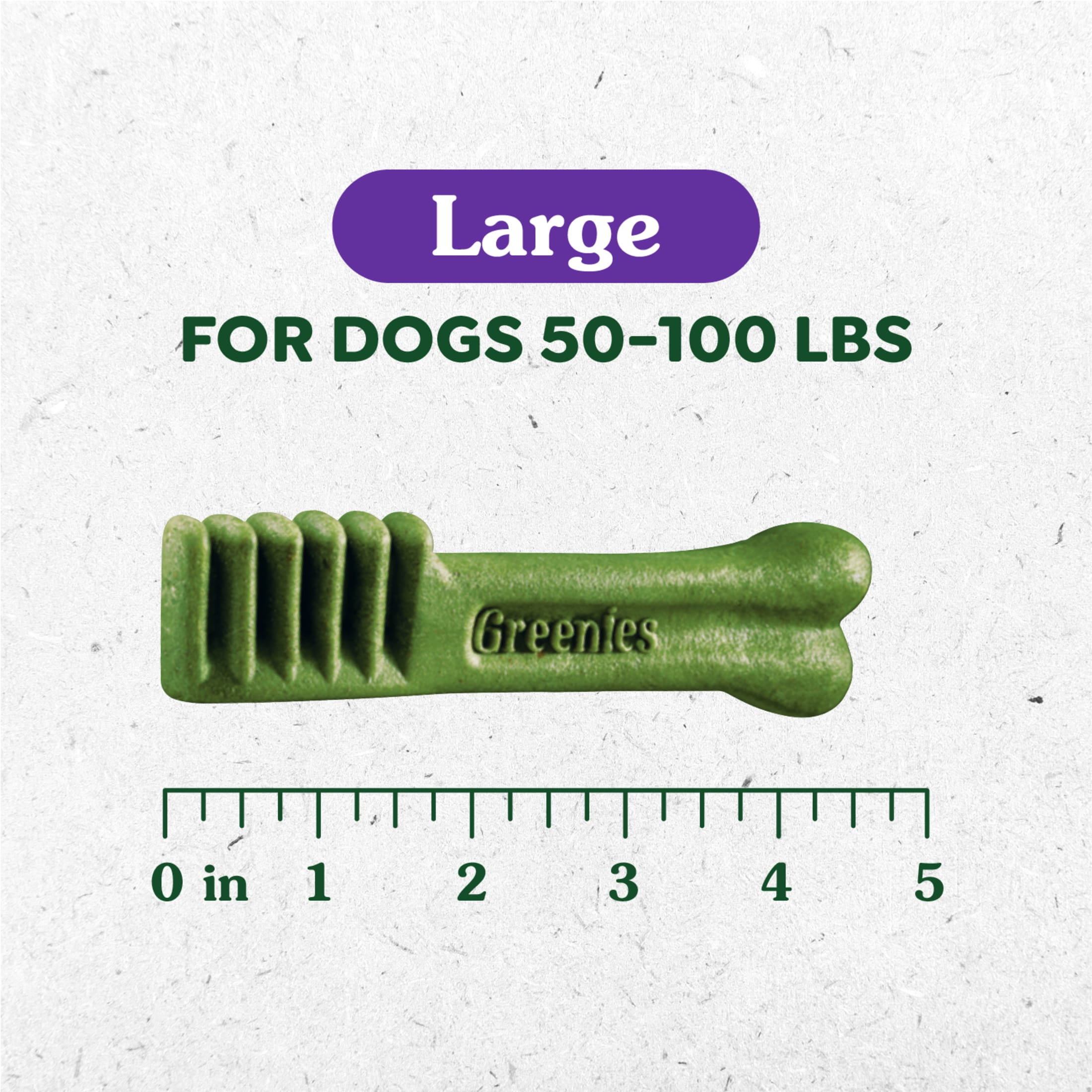 Greenies Original Large Natural Dog Dental Care Chews Oral Health Dog Treats, 12 Oz Pack (48 Treats) - Image 4