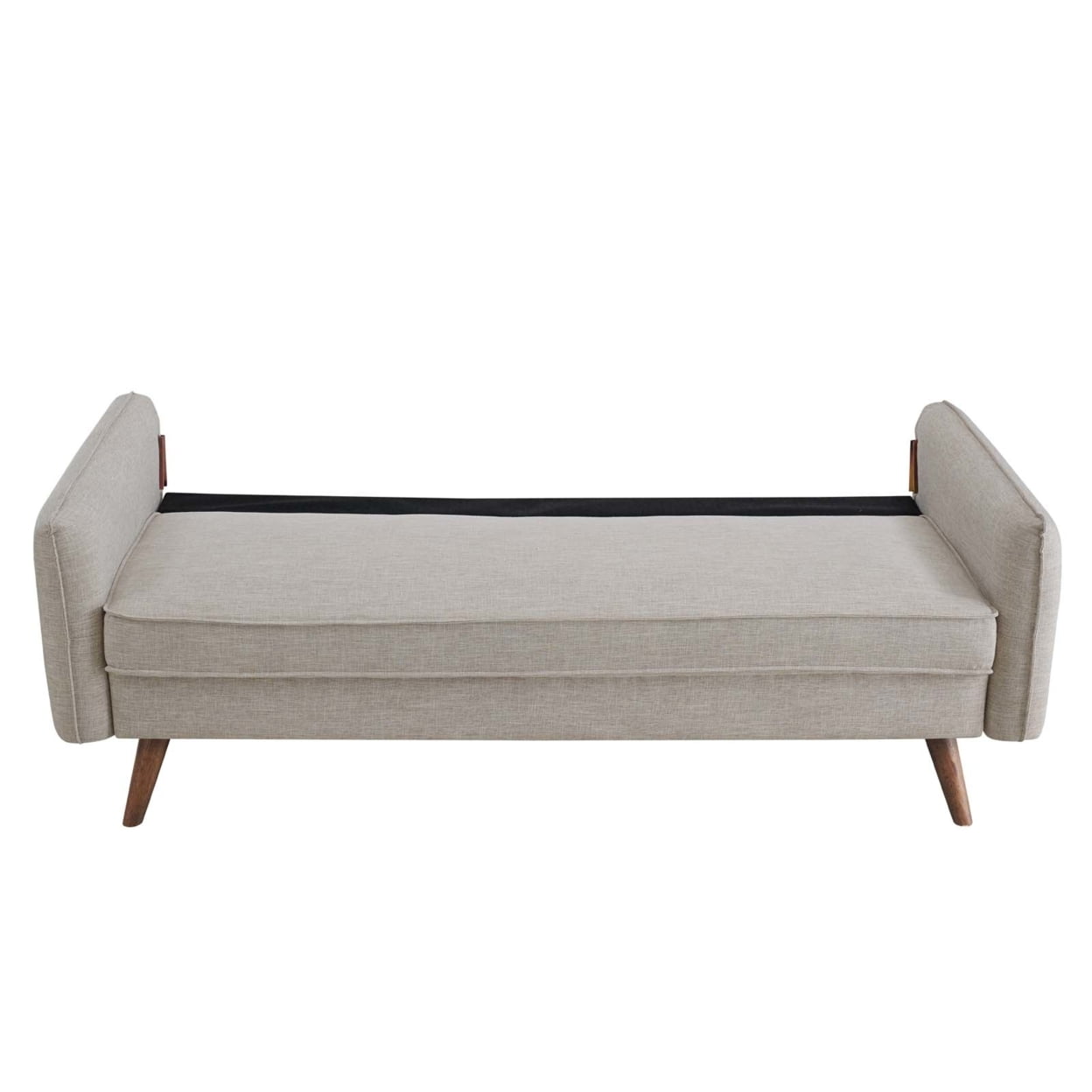 Modway Revive Fabric Upholstered Sofa, Beige - Image 7