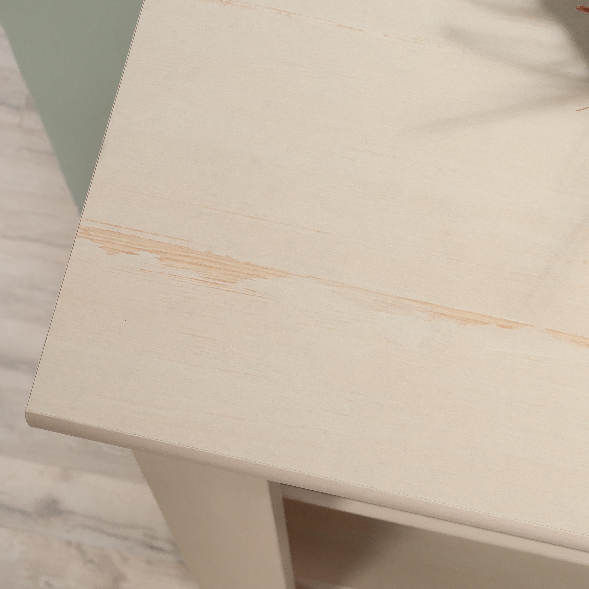 Sauder Harbor View 5 Shelf Bookcase, Antiqued White Finish - Image 10