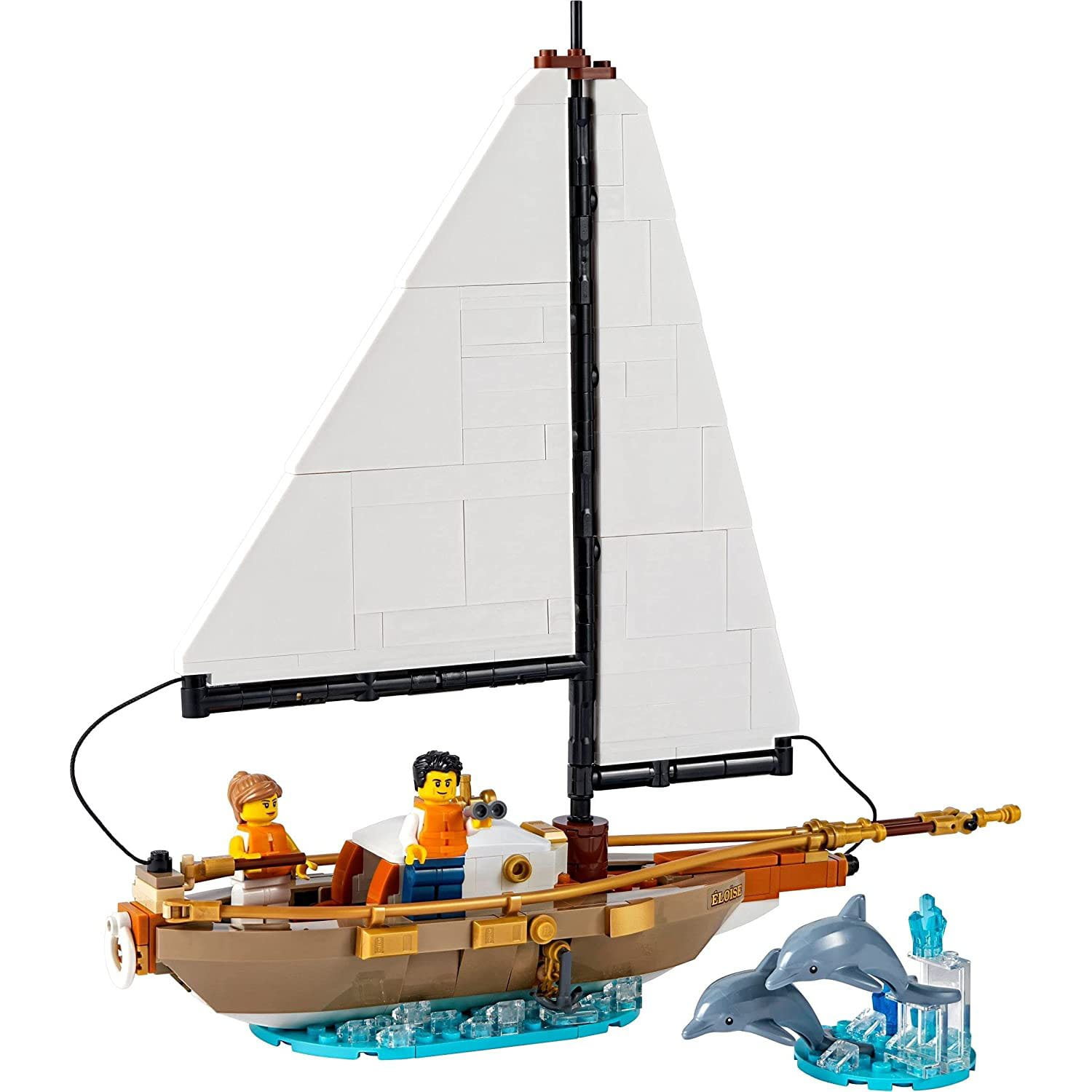 LEGO Ideas Sailboat Adventure 330 Piece Building Set 40487 - Image 2