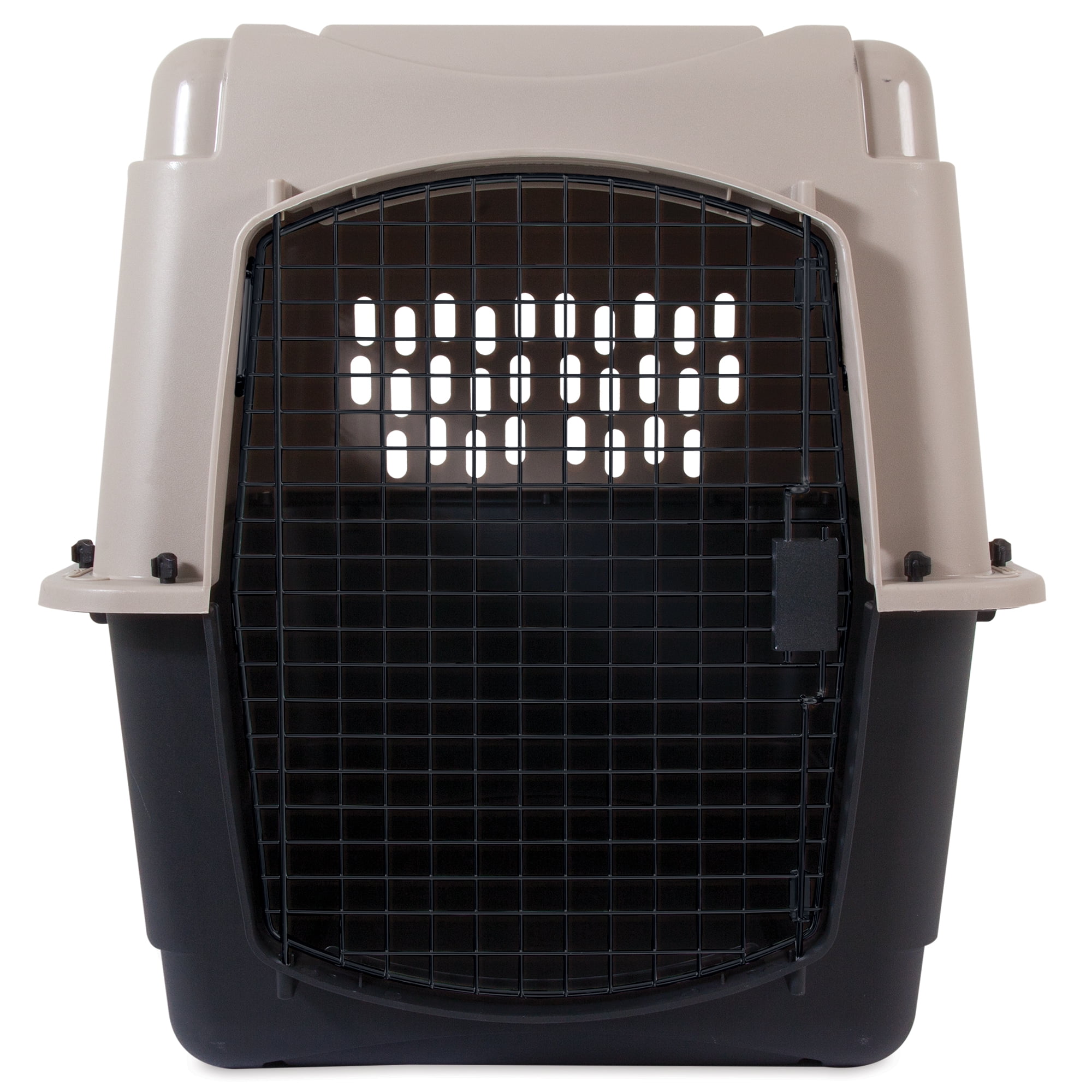 Petmate® Ultra Vari Plastic Travel Dog Kennel 36" for Medium to Large Pets 50-70 lbs, Taupe/Black - Image 2