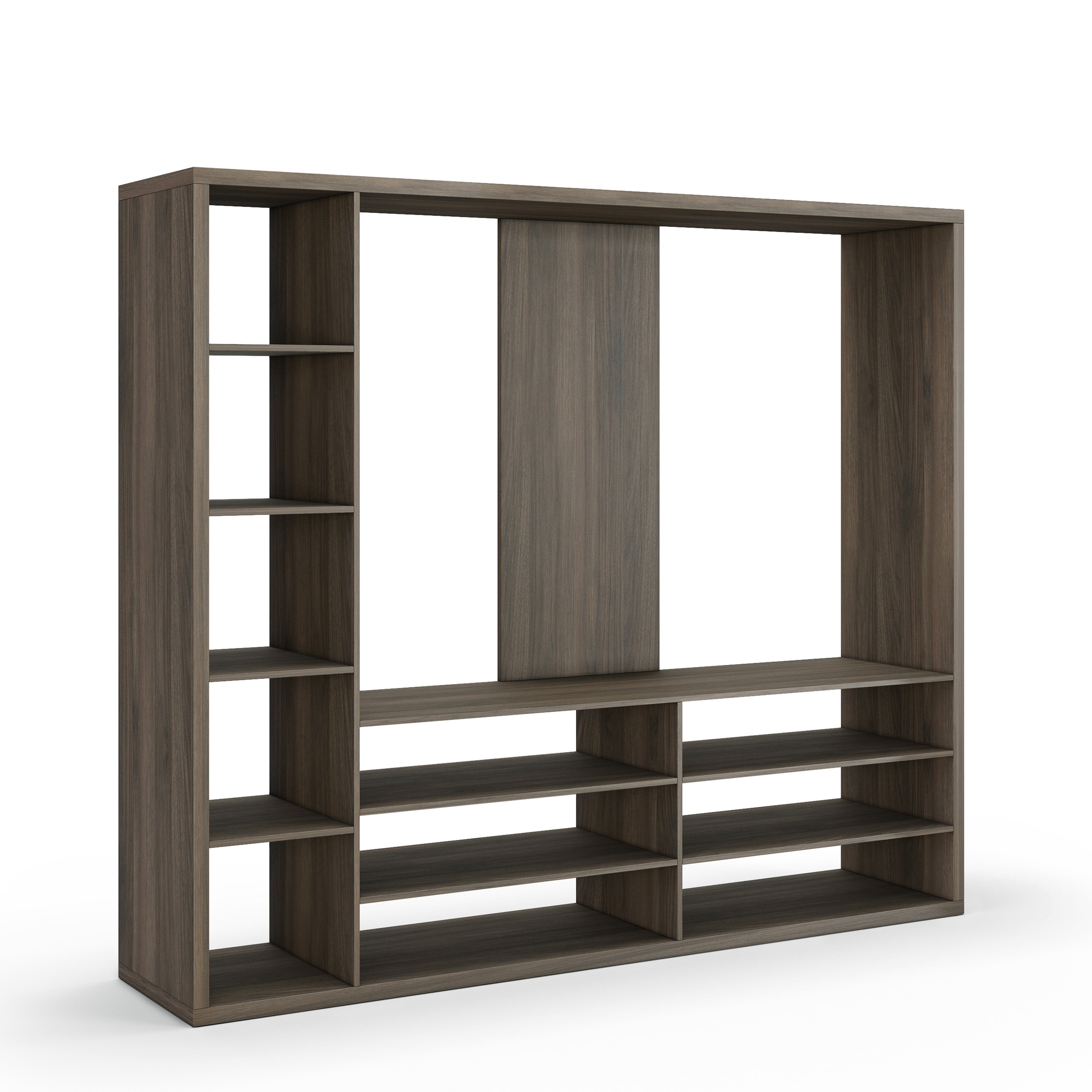 Mainstays Entertainment Center for TVs up to 55", Brown - Image 6