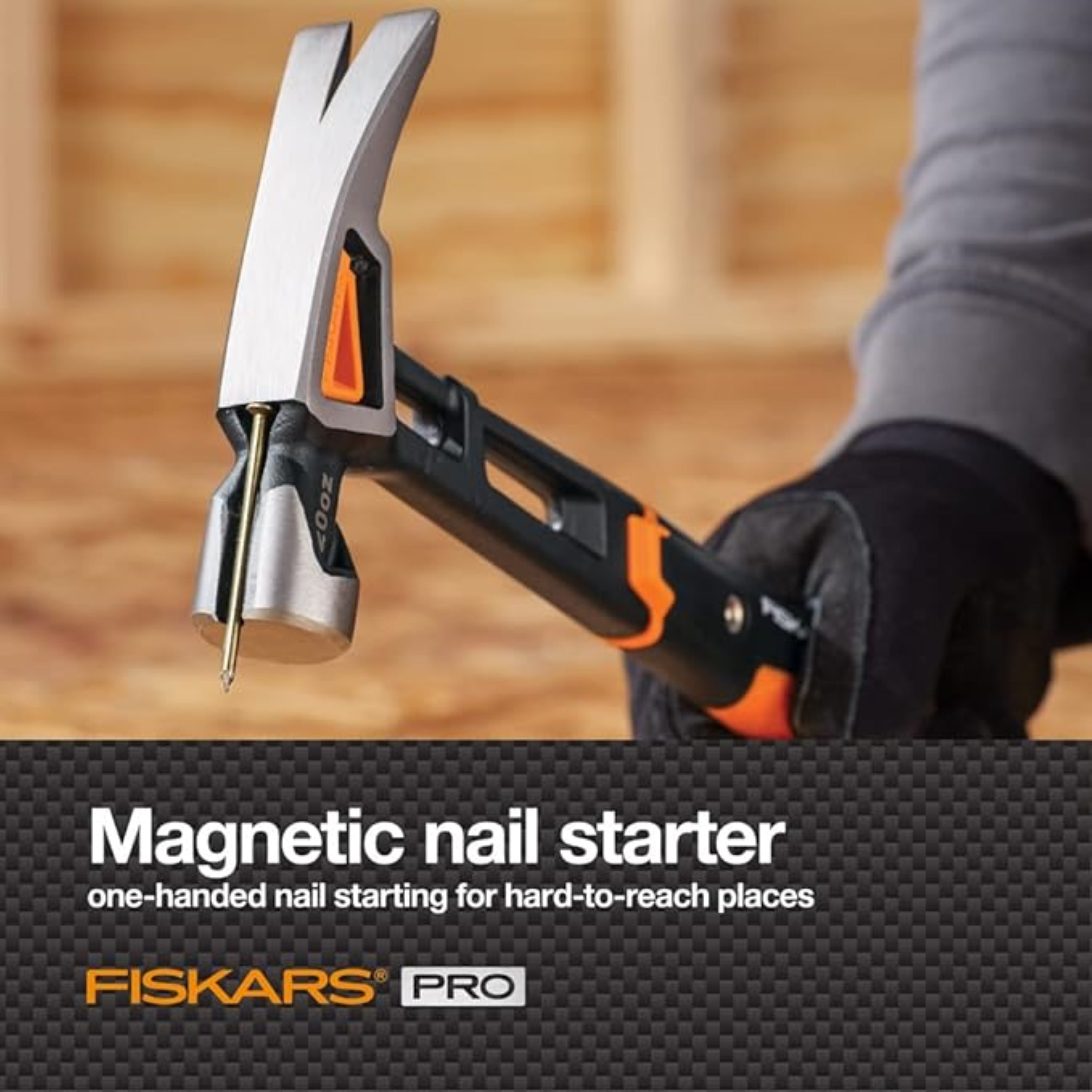 Fiskars Milled-Face Framing Hammer 16 In. 28 Oz - Image 5