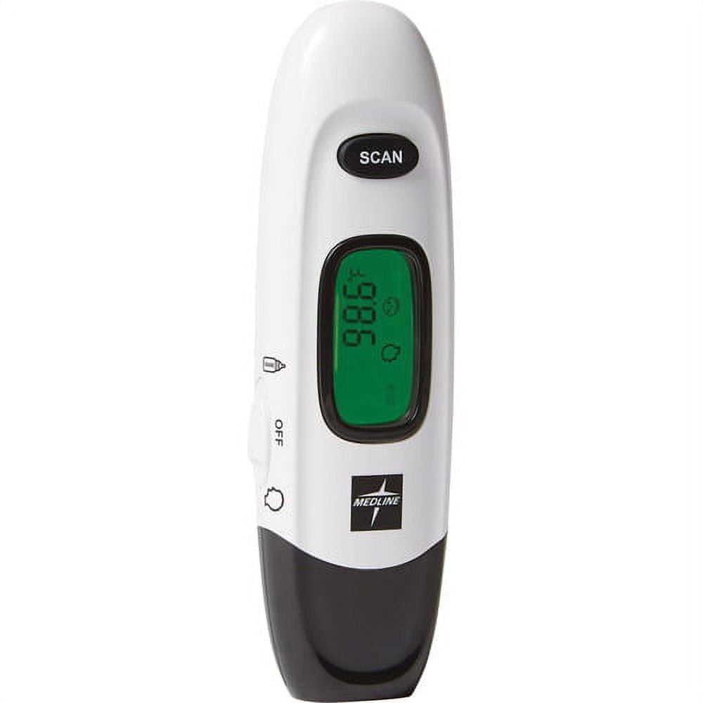 Medline, MIIMDSNOTOUCH, No Touch Forehead Thermometer, 1 Each, White - Image 2