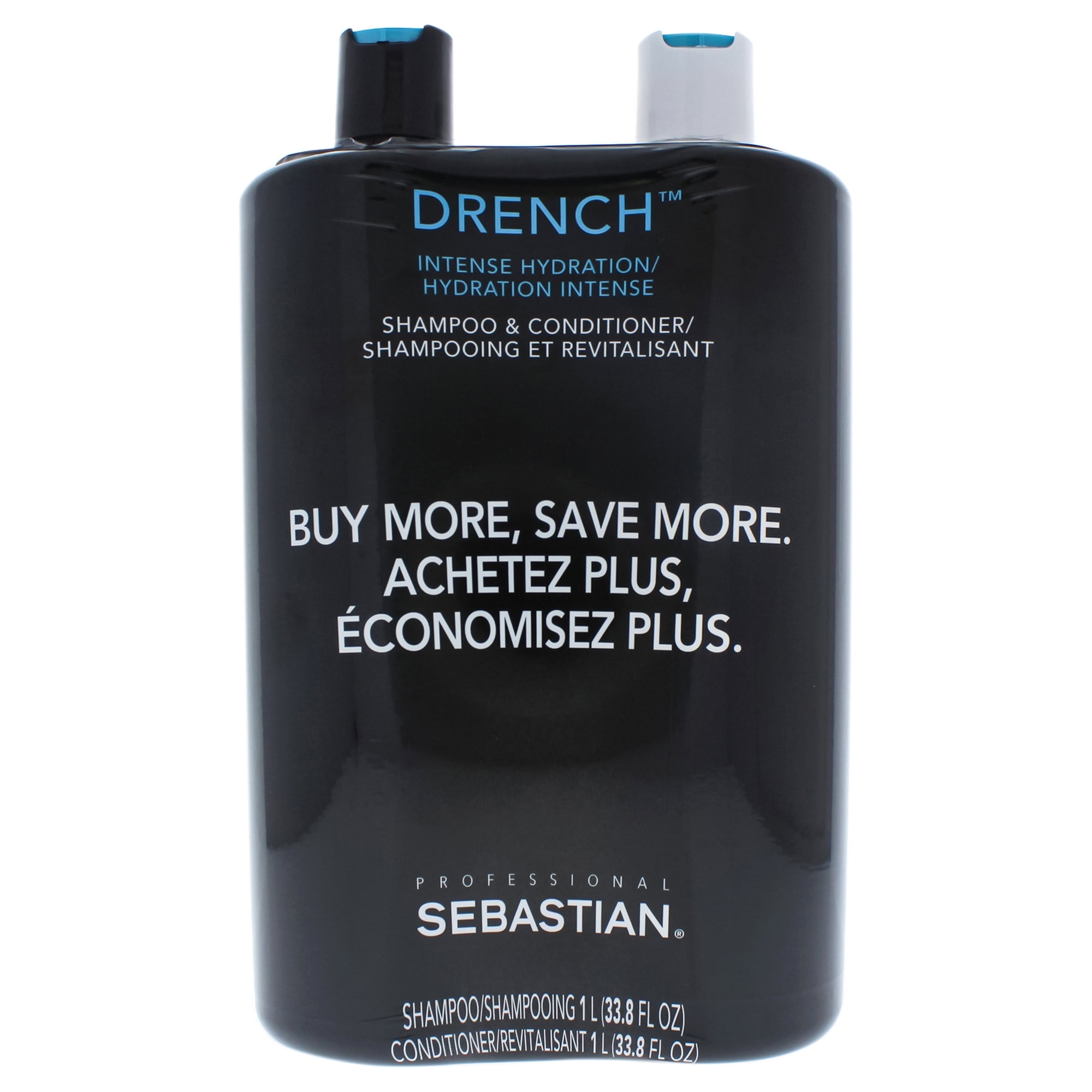 ($78 Value) Sebastian Professional Drench Moisturizing Shampoo & Conditioner Duo, 33.8oz Each - Image 2
