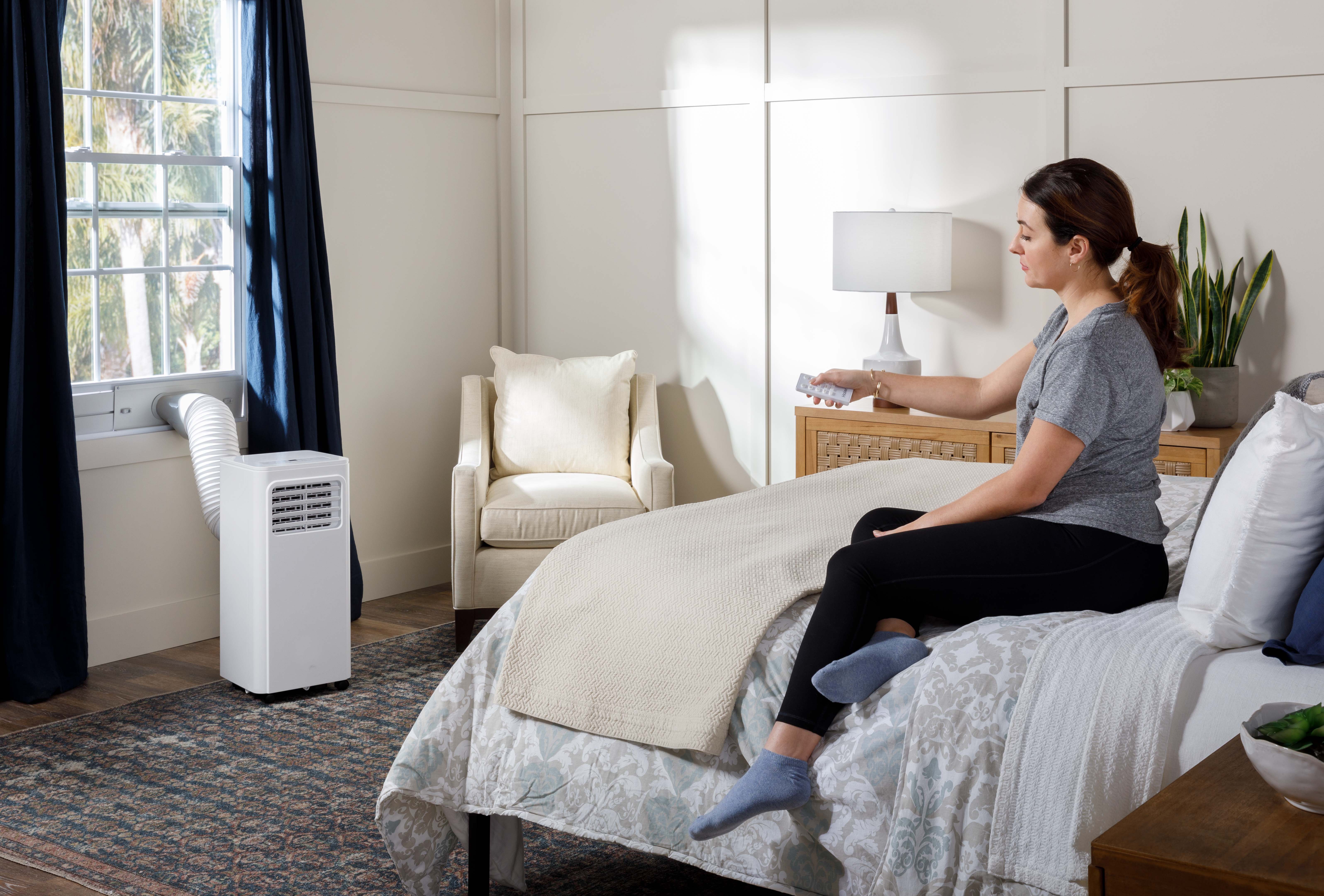 Haier 6250 BTU Portable Air Conditioner for 250 Sq ft with Remote (9000 ASHRAE) - Image 4