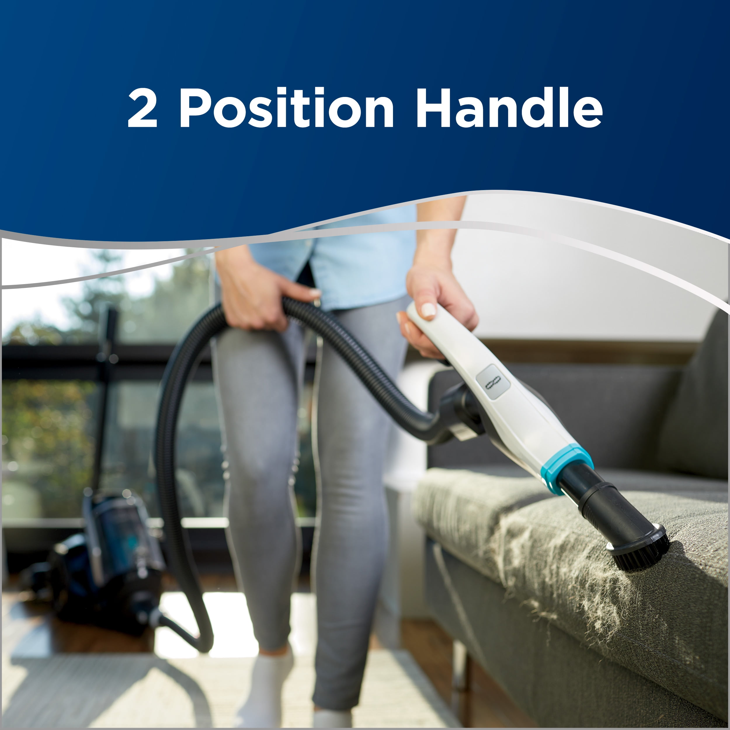 BISSELL Pet Hair Eraser Bagless Canister Vacuum, 2230 - Image 7