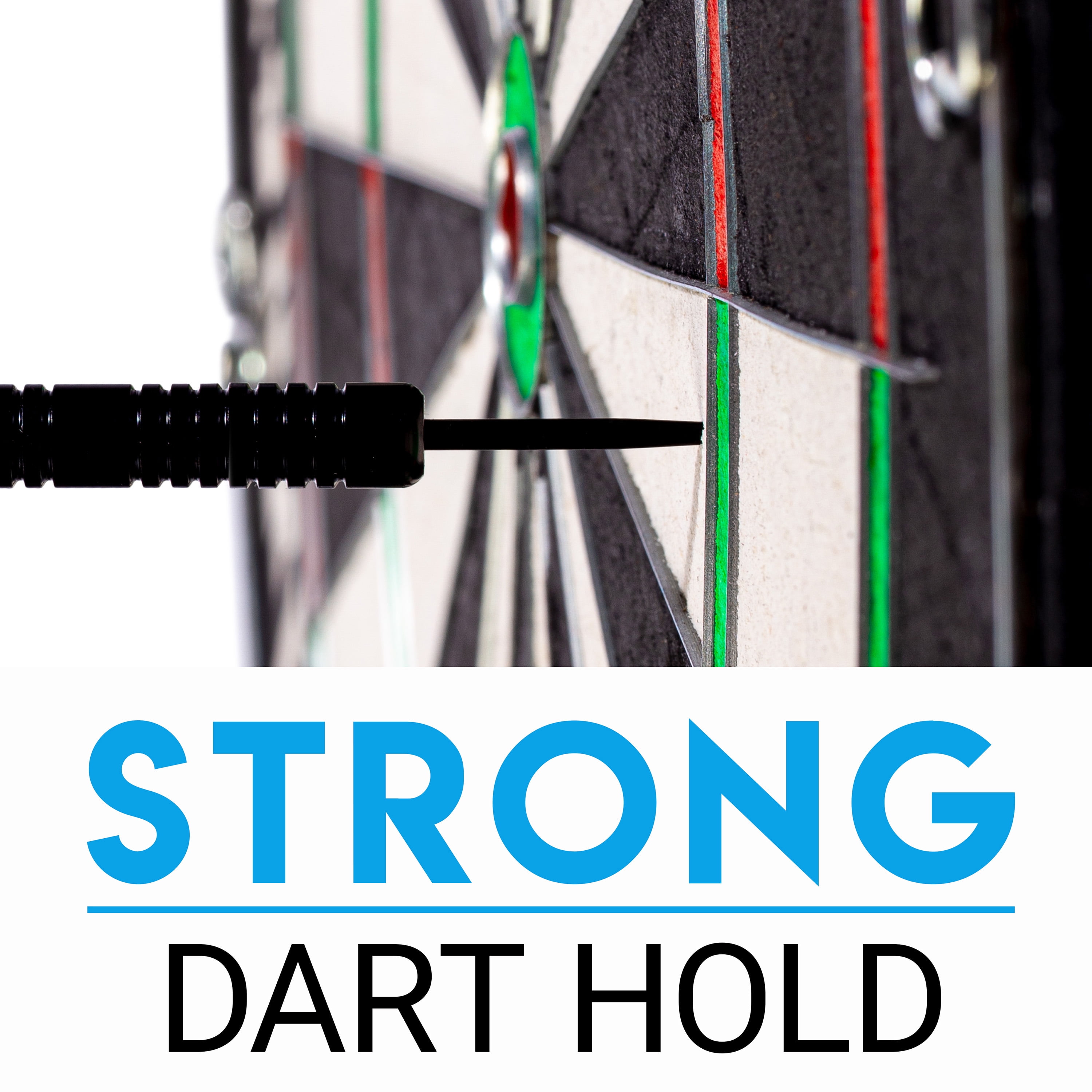 Franklin Sports Bristle Dartboard - 18" - Steel Tip Darts - Image 3