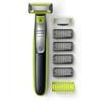Philips Norelco OneBlade Face & Body Hybrid Electric Trimmer W Multiple Combs - Image 3