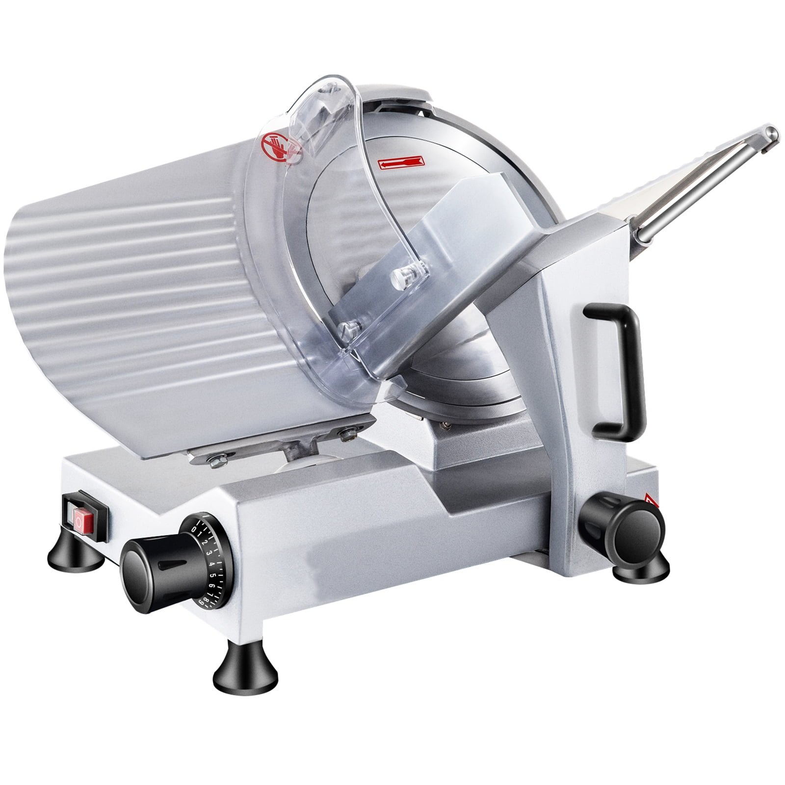 VEVOR Commercial 10" Blade Deli Meat Slicer 240W 350-400RPM Food Cheese Electric Slicer - Image 4