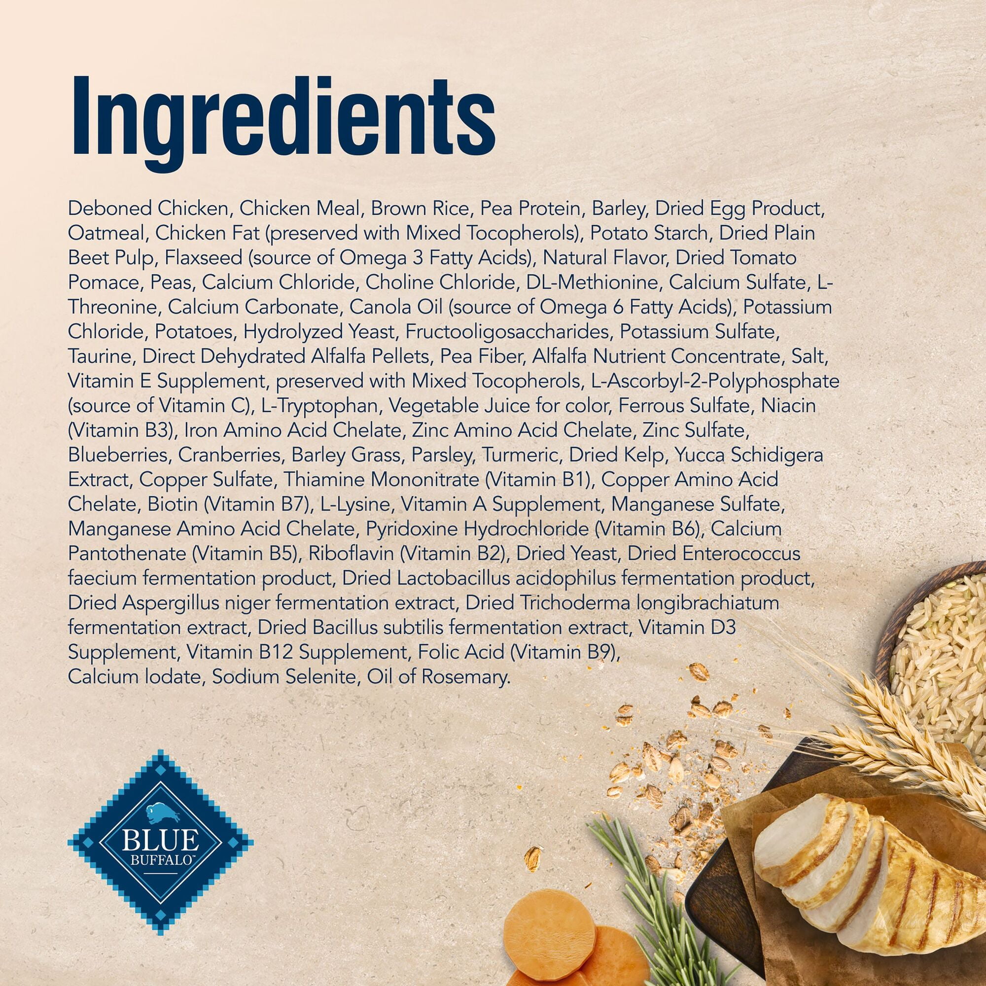 Blue Buffalo True Solutions Digestive Care Natural Dry Cat Food, Chicken, 11-lb. Bag - Image 2