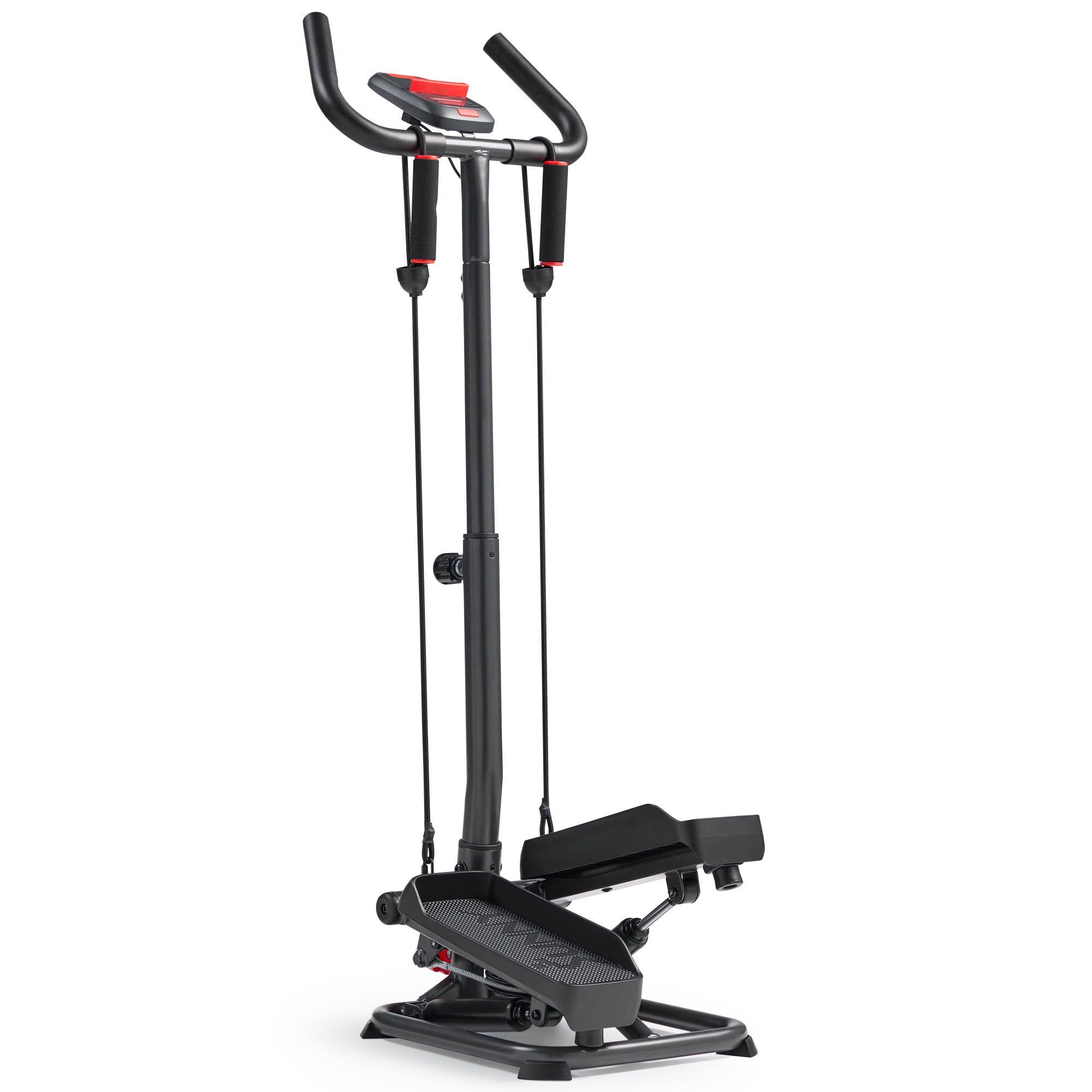 Sunny Health & Fitness Smart Stepper Stair Climber Exercise Machine for Home with Handlebar and Resistance Bands, Compact Space Saving Connected Fitness with SunnyFit App - SF-S023056 - Image 2