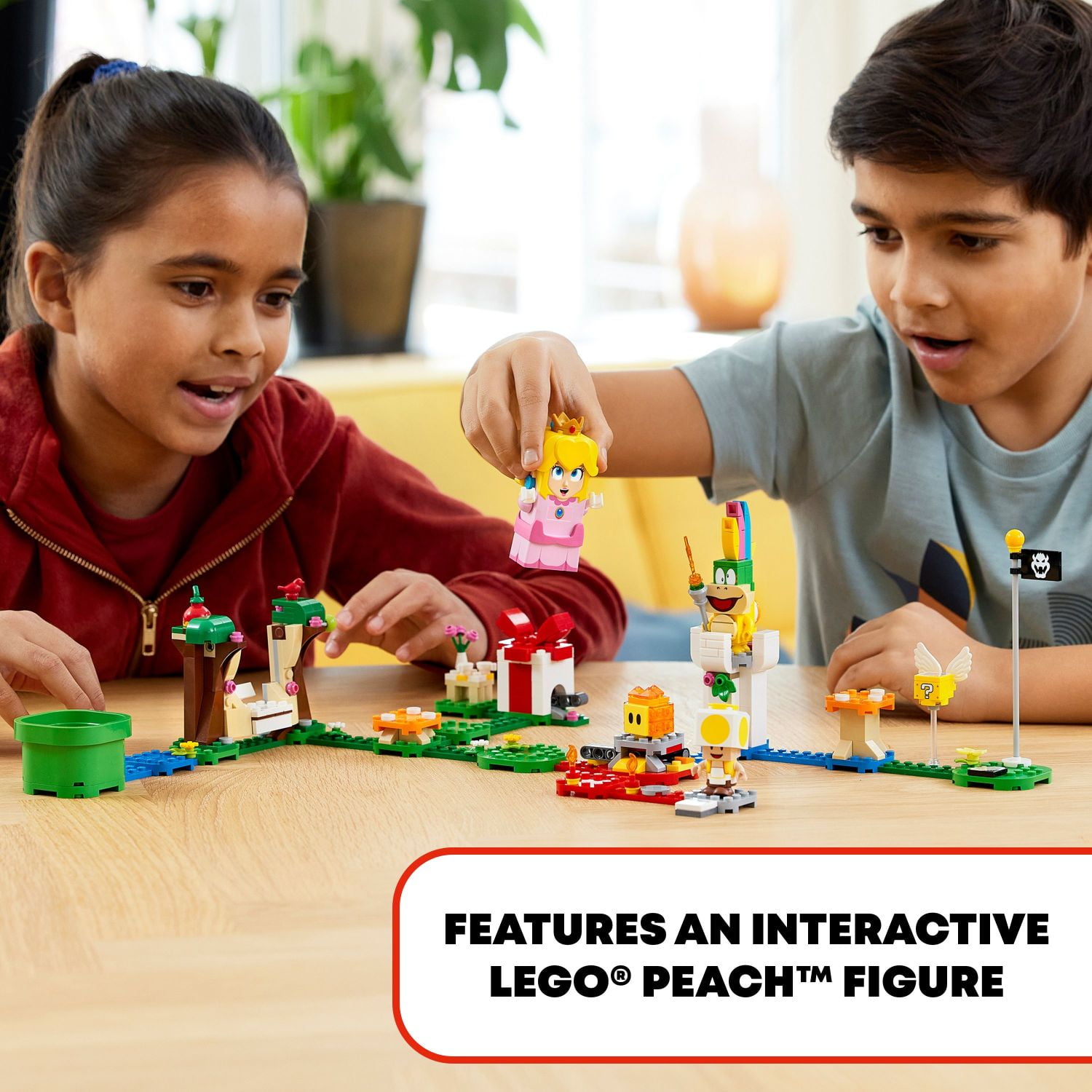 LEGO Super Mario Adventures with Peach Starter Course 71403 , Buildable Game, Toy with Interactive Figure, Yellow Toad & Lemmy, Birthday Gift Idea for Kids, Girls & Boys - Image 3