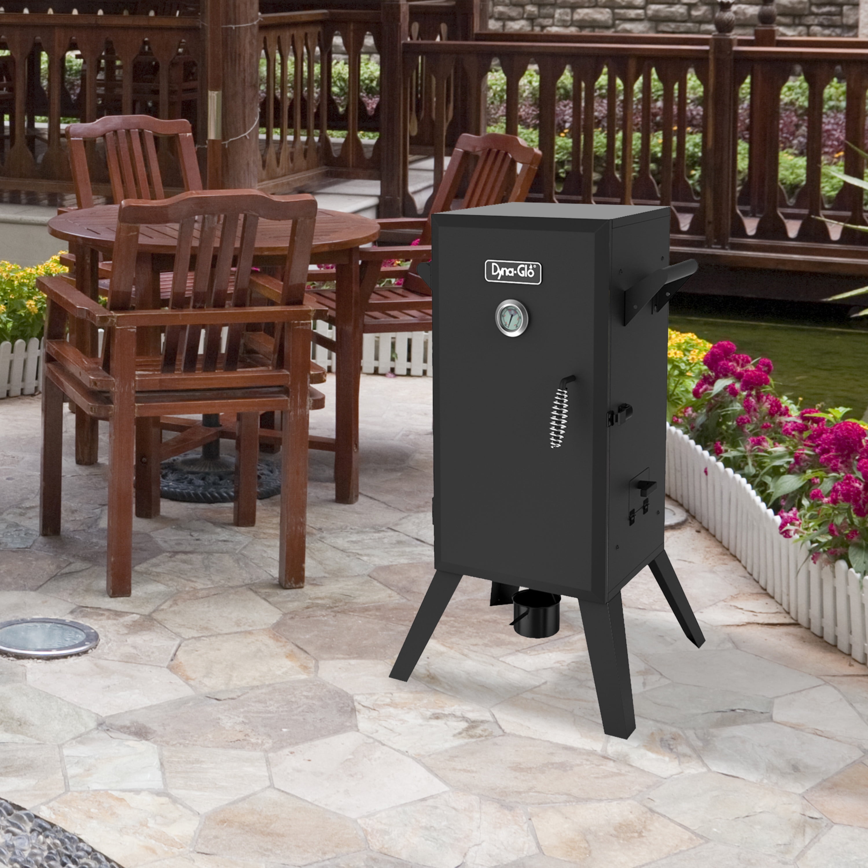 Dyna-Glo DGU505BAE-D 30" Analog Black Electric Smoker - Image 3