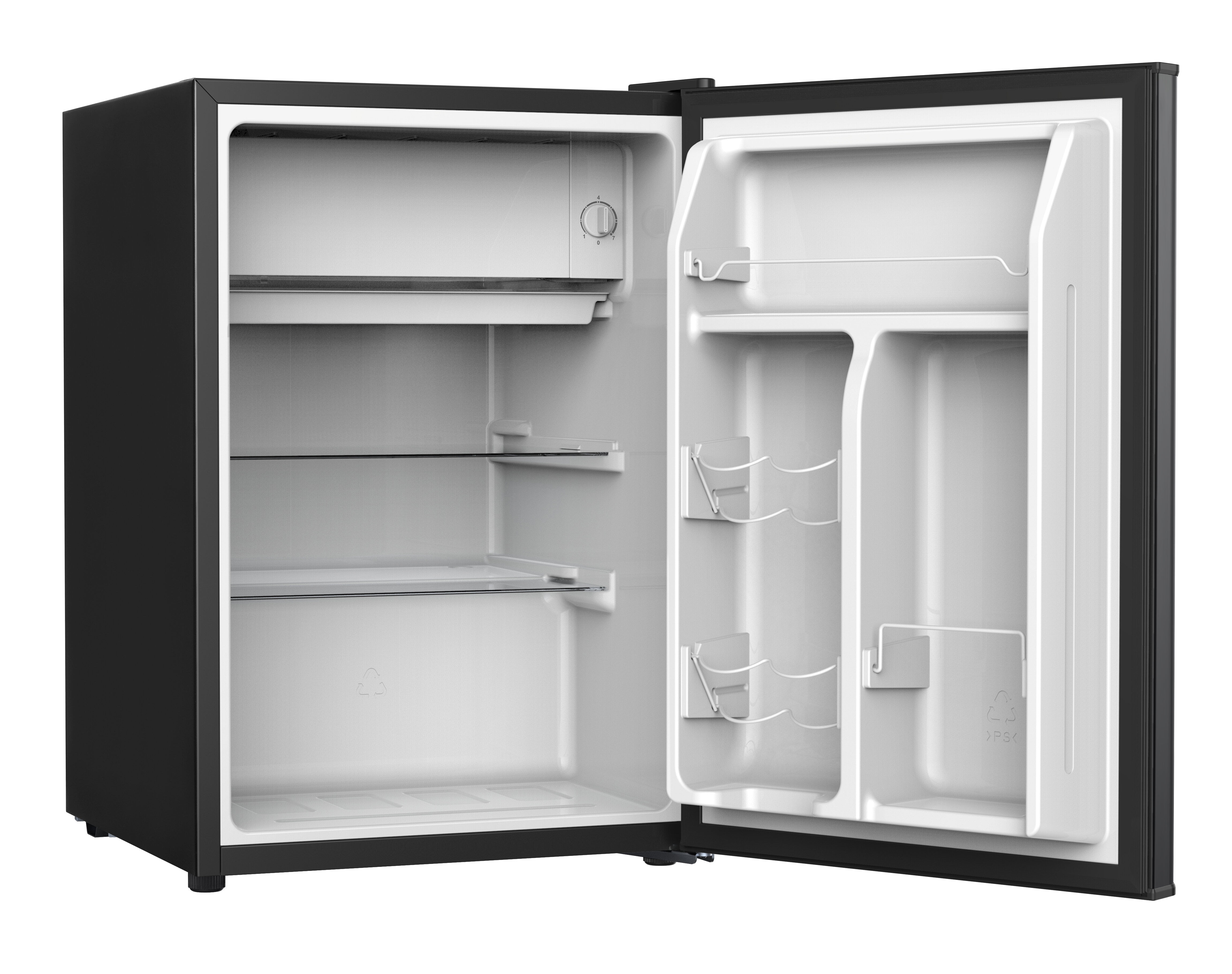 Galanz 2.5 Cu ft One Door Fridge, Black Estar, New - Image 5