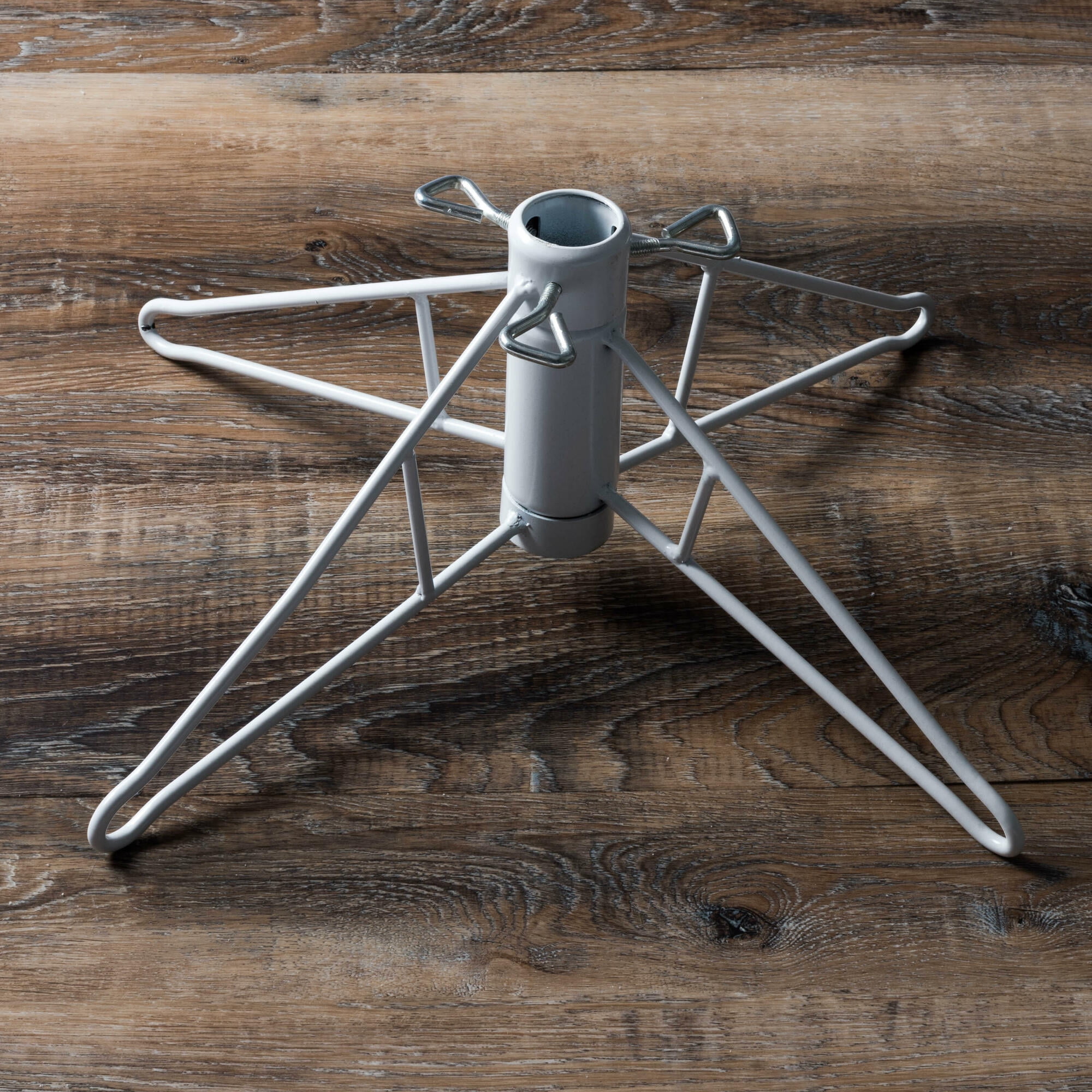 Vickerman 6.5' Champagne Tinsel Fir Slim Artificial Christmas Tree, Unlit - Image 4