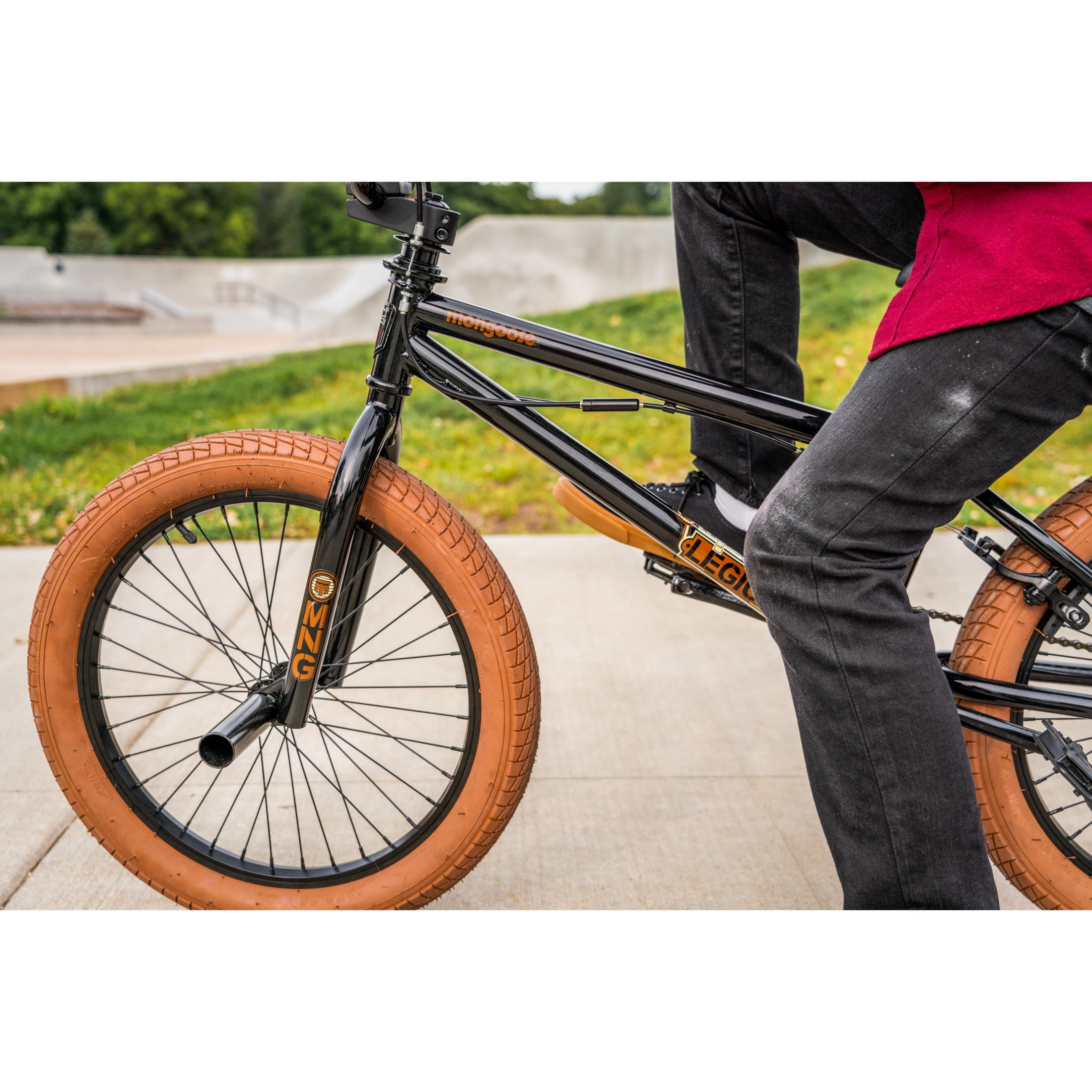 Mongoose Legion L20 Freestyle BMX Bike, 20" Wheels, Kids Ages 8+, Black - Image 7