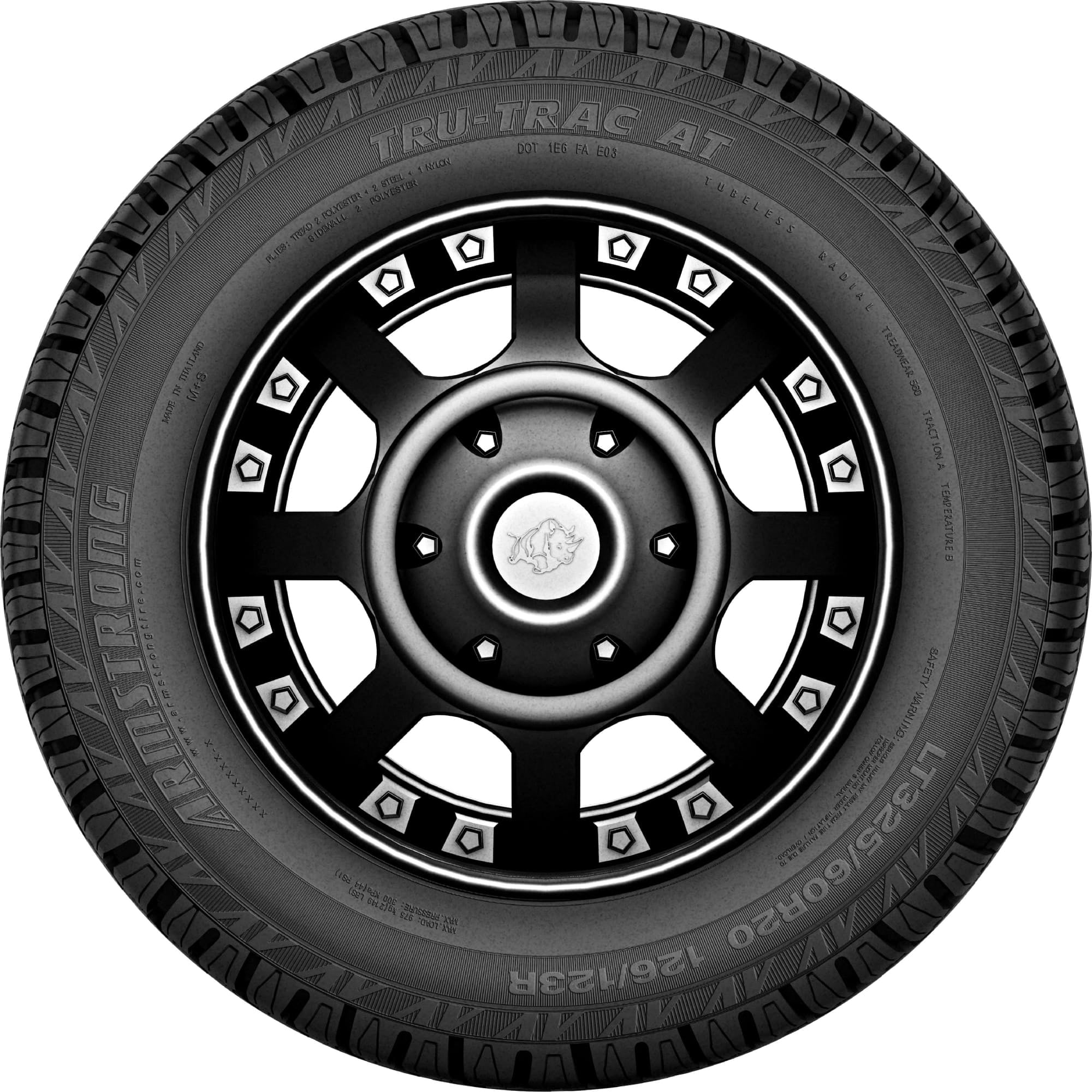 Armstrong Tru-Trac AT All Terrain 235/65R17 108H XL Light Truck Tire - Image 6