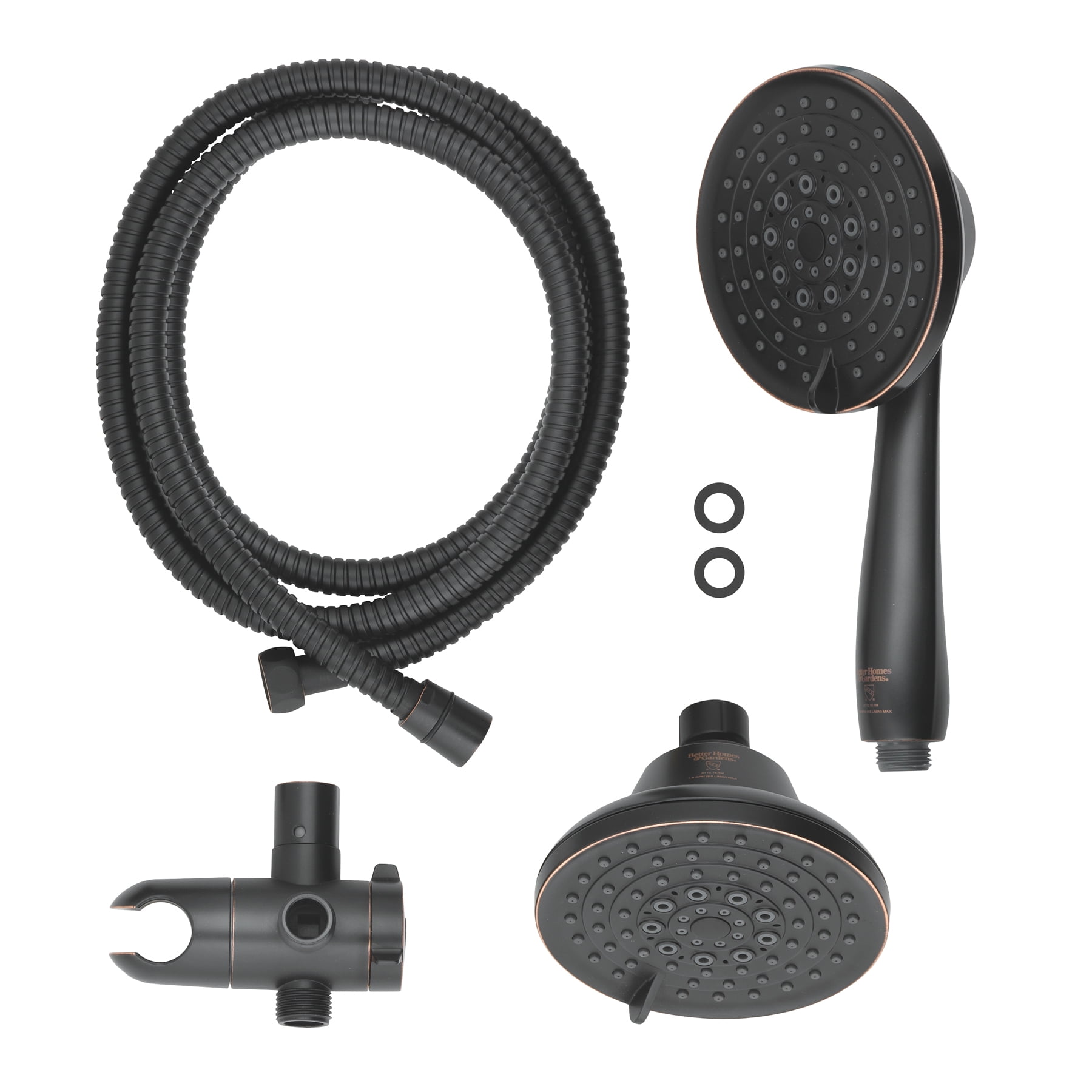 Better Homes & Gardens 6 Setting Combo Showerhead, Oil Rubbed Bronze - Image 5