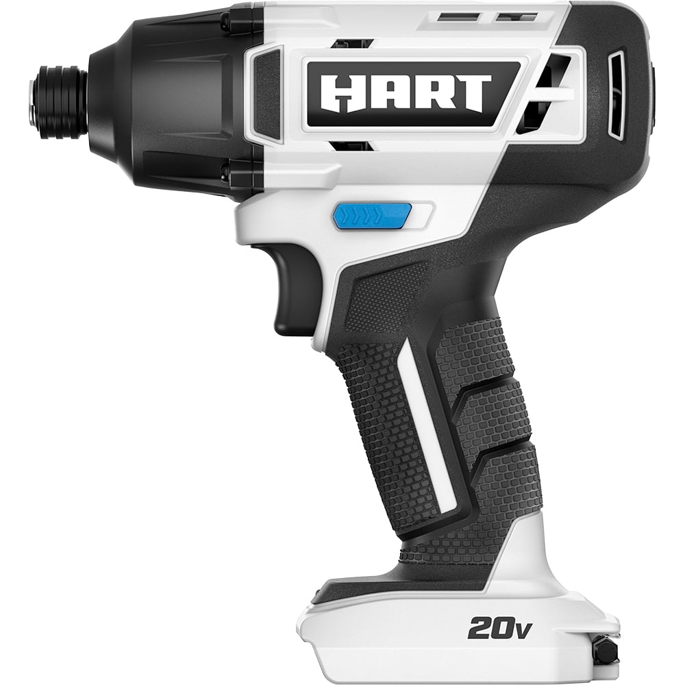 HART 20-Volt 2-Pack 4Ah and Charger Starter Kit and Impact Driver Bundle - Image 3