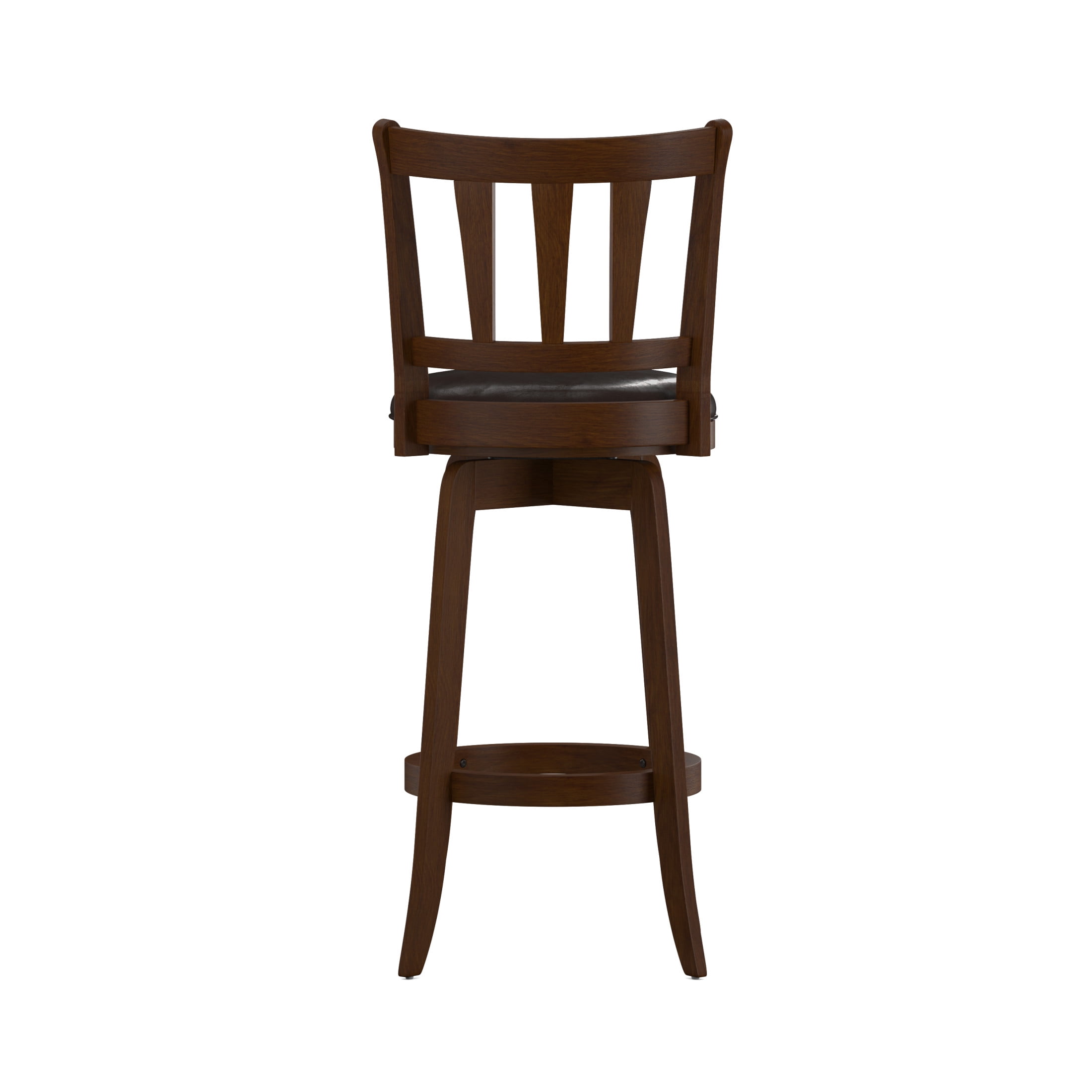 Hillsdale Furniture Presque Isle Wood Bar Height Swivel Stool, Cherry - Image 3
