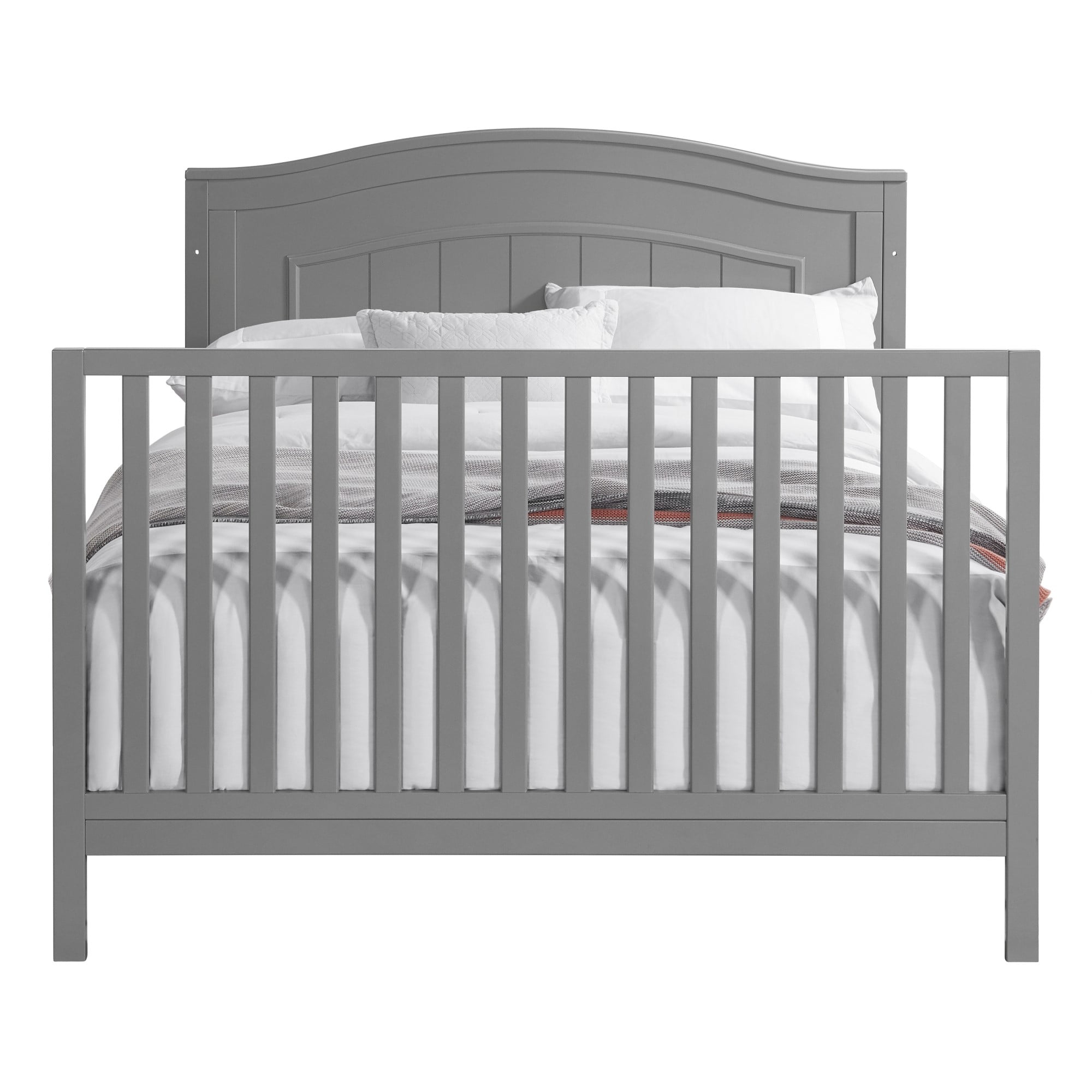 Oxford Baby North Bay 4-in-1 Convertible Crib, Dove Gray, GREENGUARD Gold Certified, Wooden Crib - Image 8
