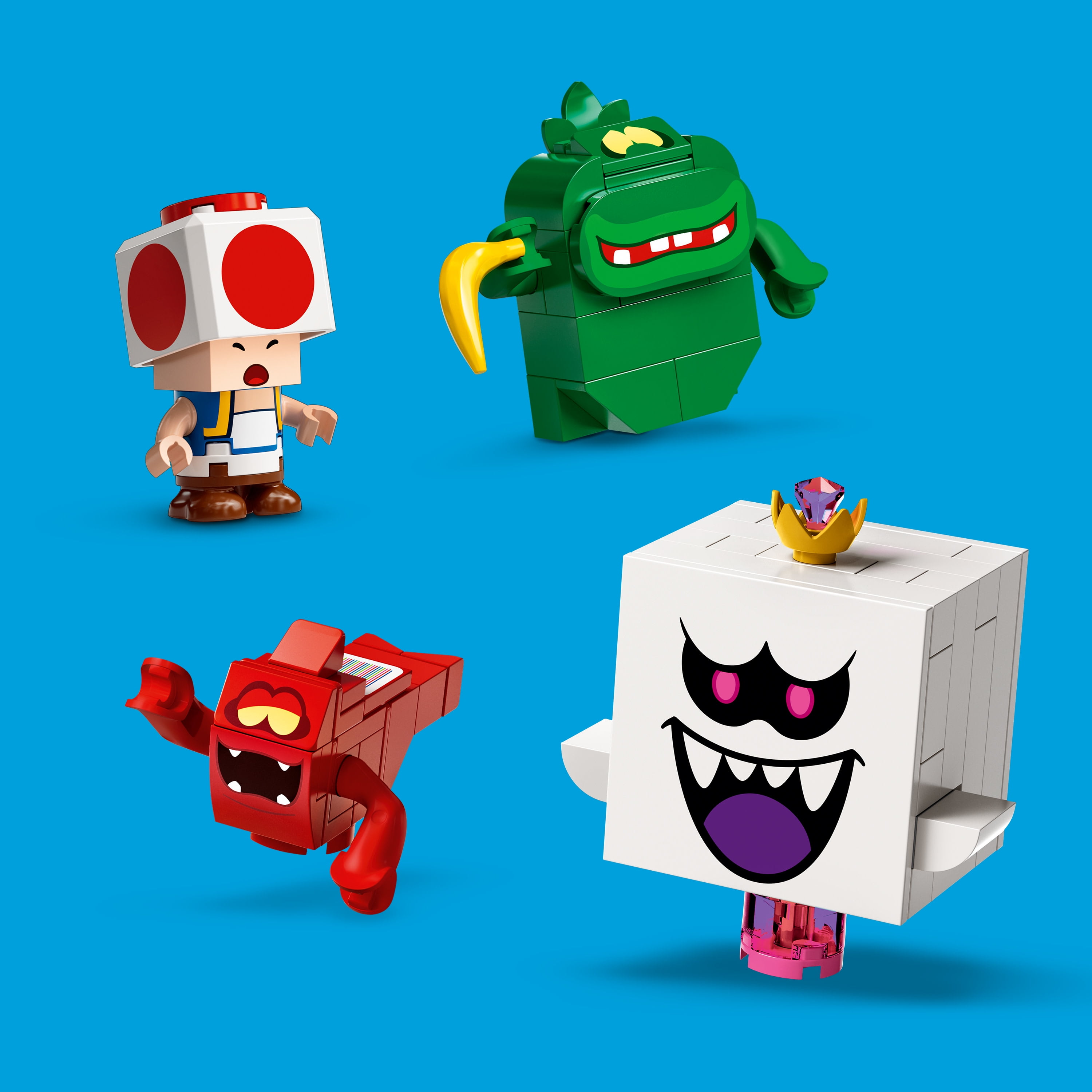 LEGO Super Mario Luigi’s Mansion Haunt-and-Seek Expansion Set 71401 Toy Building Kit for Kids Aged 8 and up (877 Pieces) - Image 6