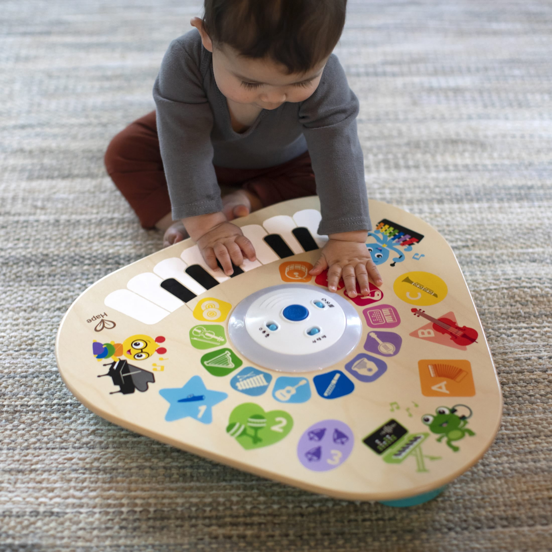 Baby Einstein Clever Composer Tune Table Magic Touch Electronic Wooden Activity Toddler and Baby Toy, Ages 6 months + - Image 8