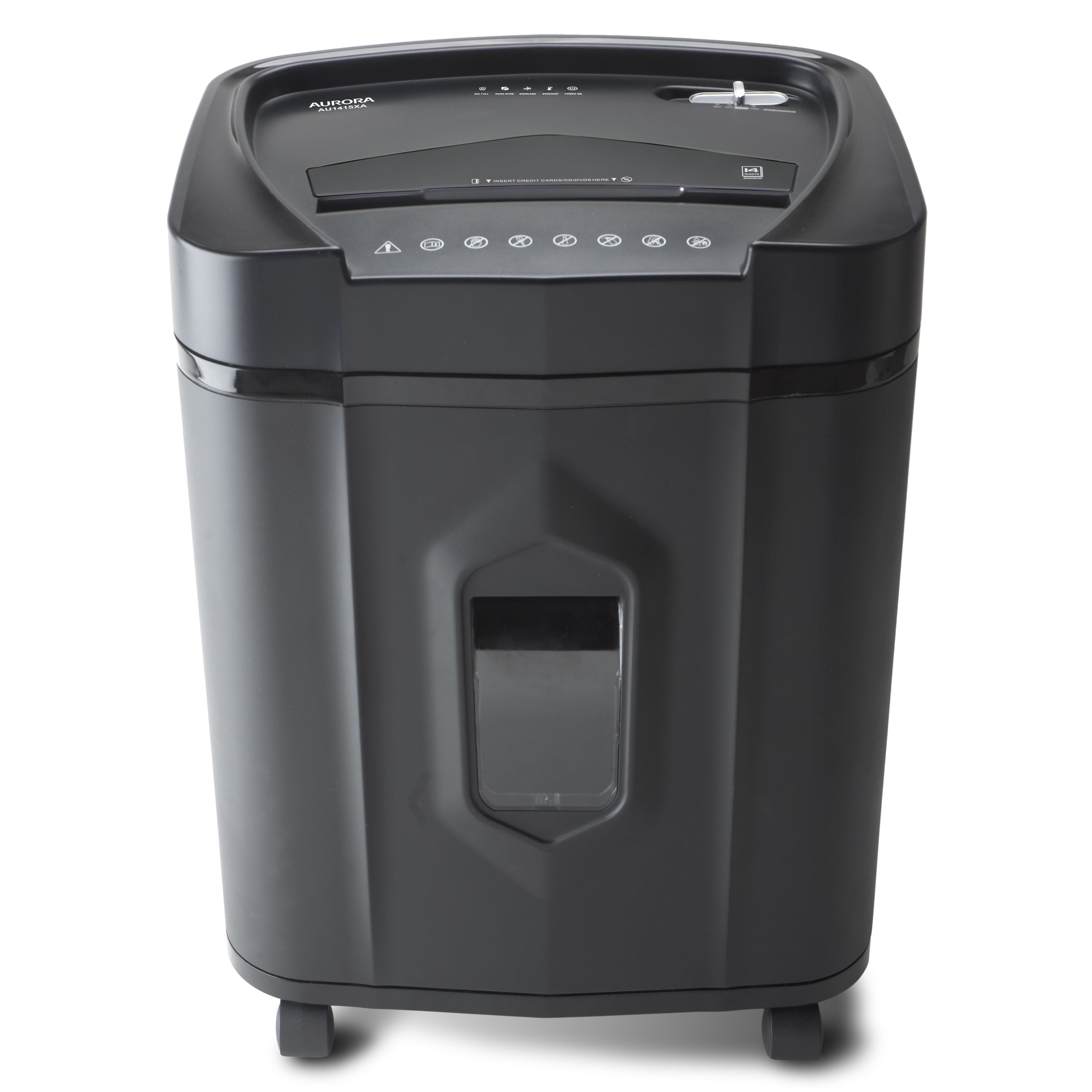 Aurora GB AU1415XA 14-Sheet Crosscut Paper/CD and Credit Card Shredder with 5-Gallon Pullout Basket and 10 Minutes Continuous Run Time - Image 6