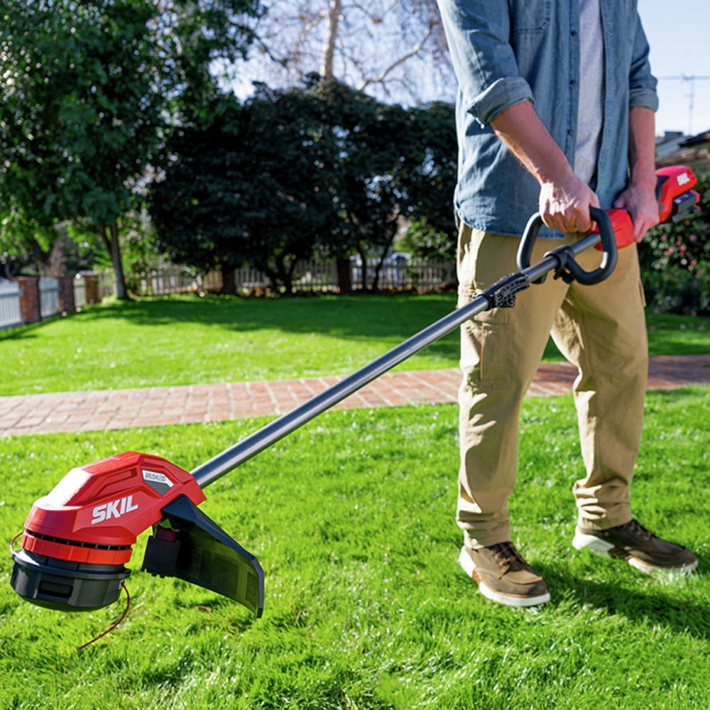 SKIL LT4818-10 Brushless 40V 14" String Trimmer Kit w/2.5Ah Battery & Charger - Image 4