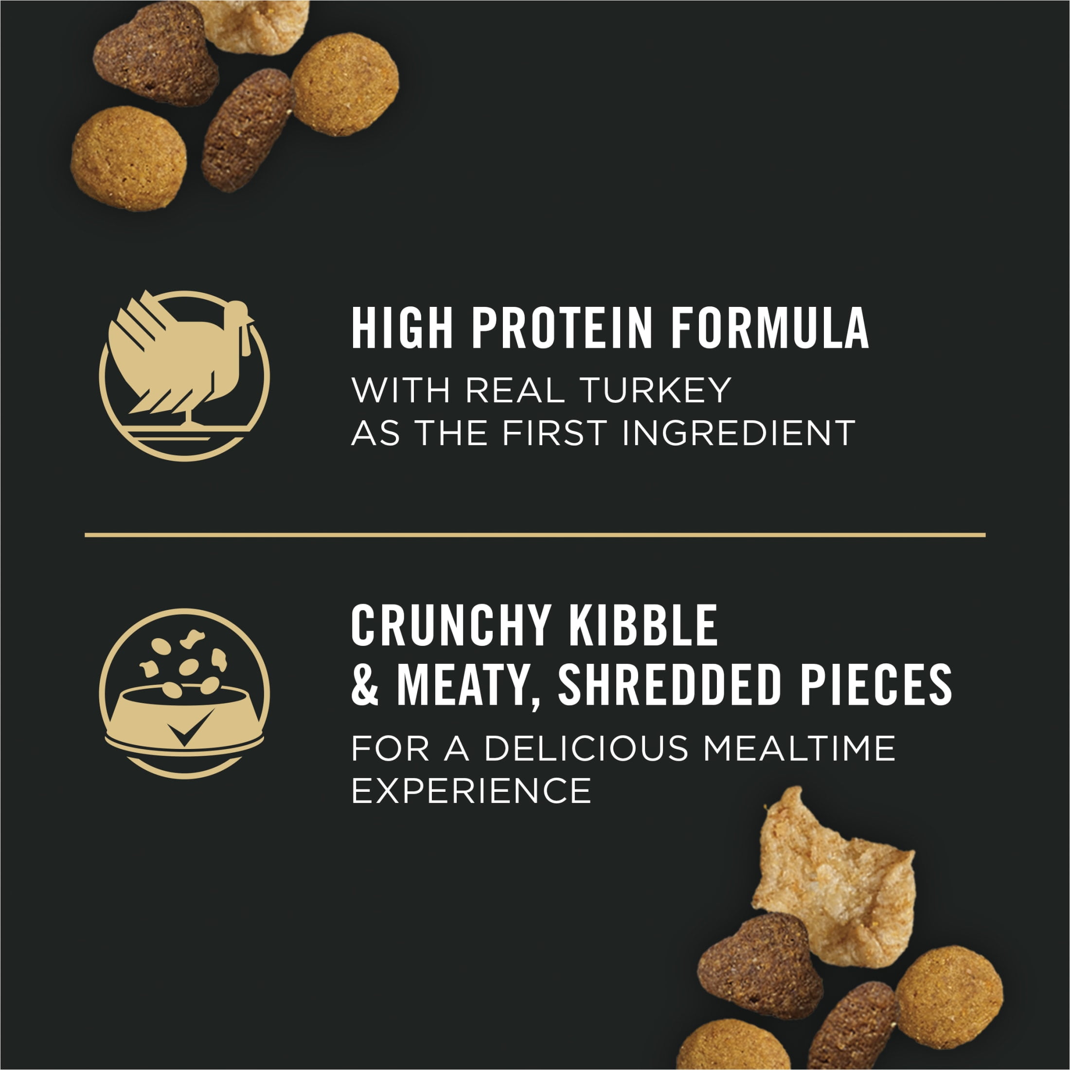 Purina Pro Plan Shredded Blend Hairball Indoor Dry Cat Food, Turkey & Rice, 12 lb Bag - Image 6