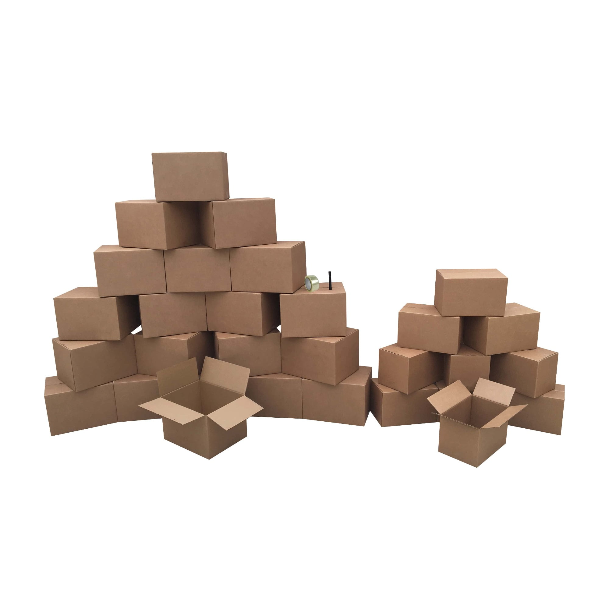 uBoxes Moving Boxes - Value Economy Kit #2 Qty: 30 Boxes & Moving Supplies - Image 8