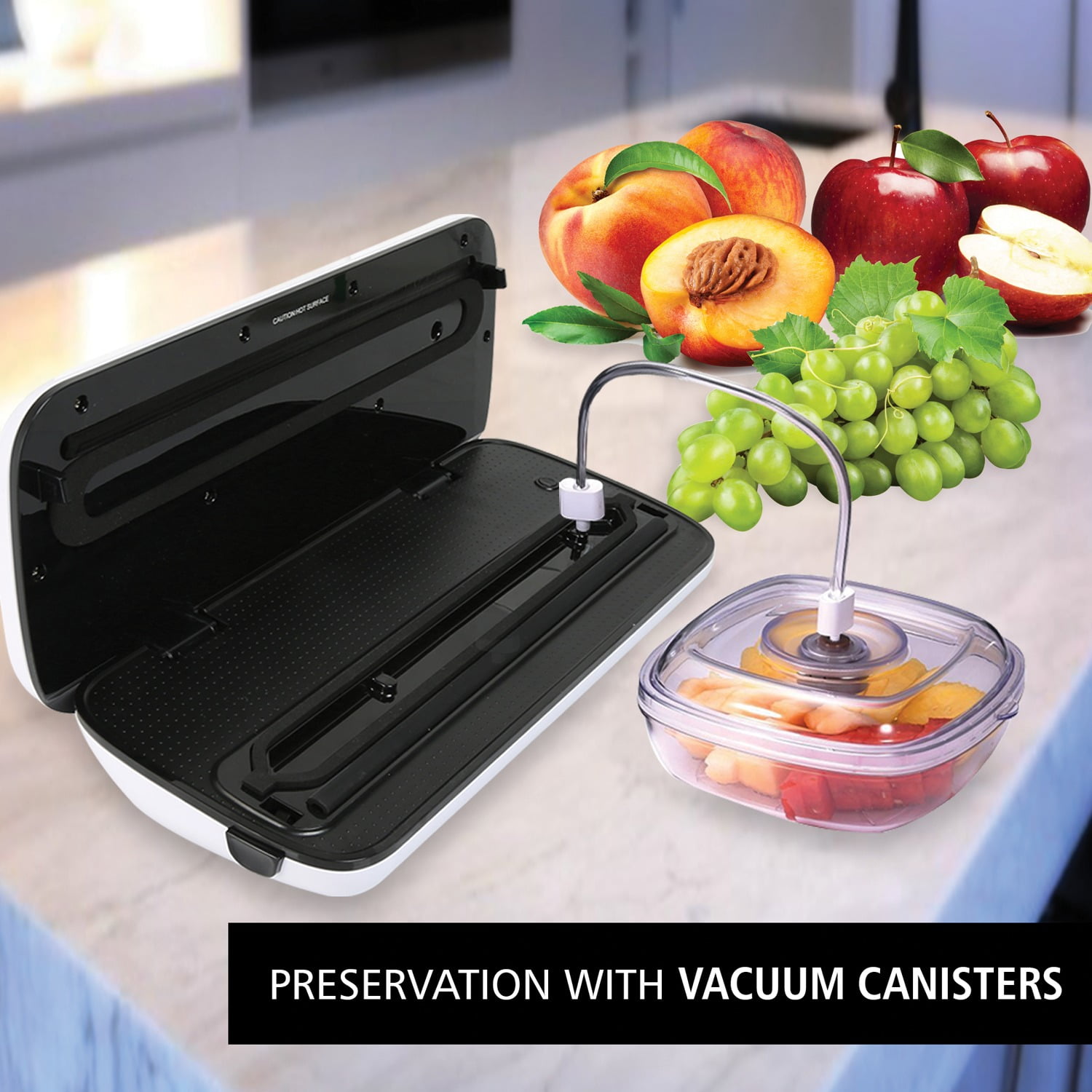 NutriChef PKVS18BK Automatic Food Vacuum Sealer - Image 11