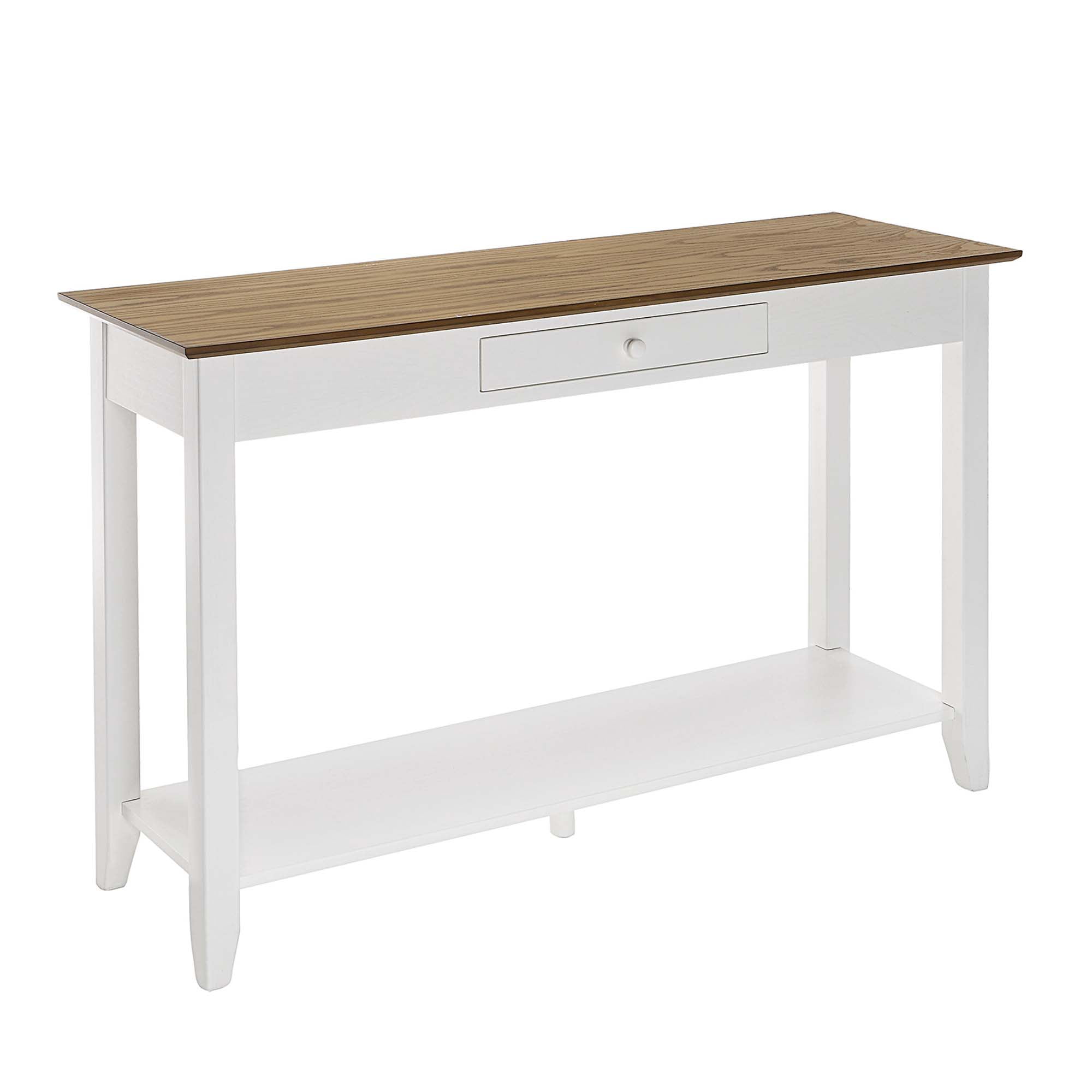 Convenience Concepts American Heritage 1 Drawer Console Table with Shelf - Image 2