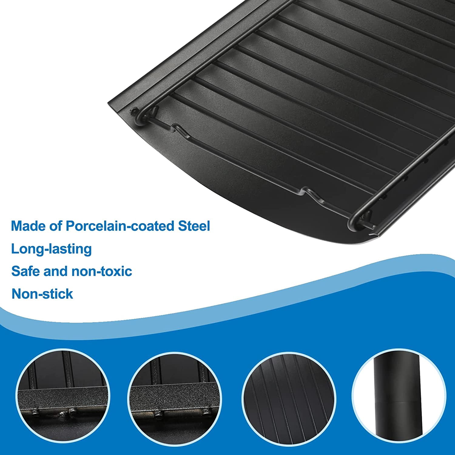 23.62" to 35.43" Adjustable Ash Pan/Drip Pan Fit 1224 1324 2121 Charcoal Grills,Oklahoma Joe’s Charcoal Grills - Image 4