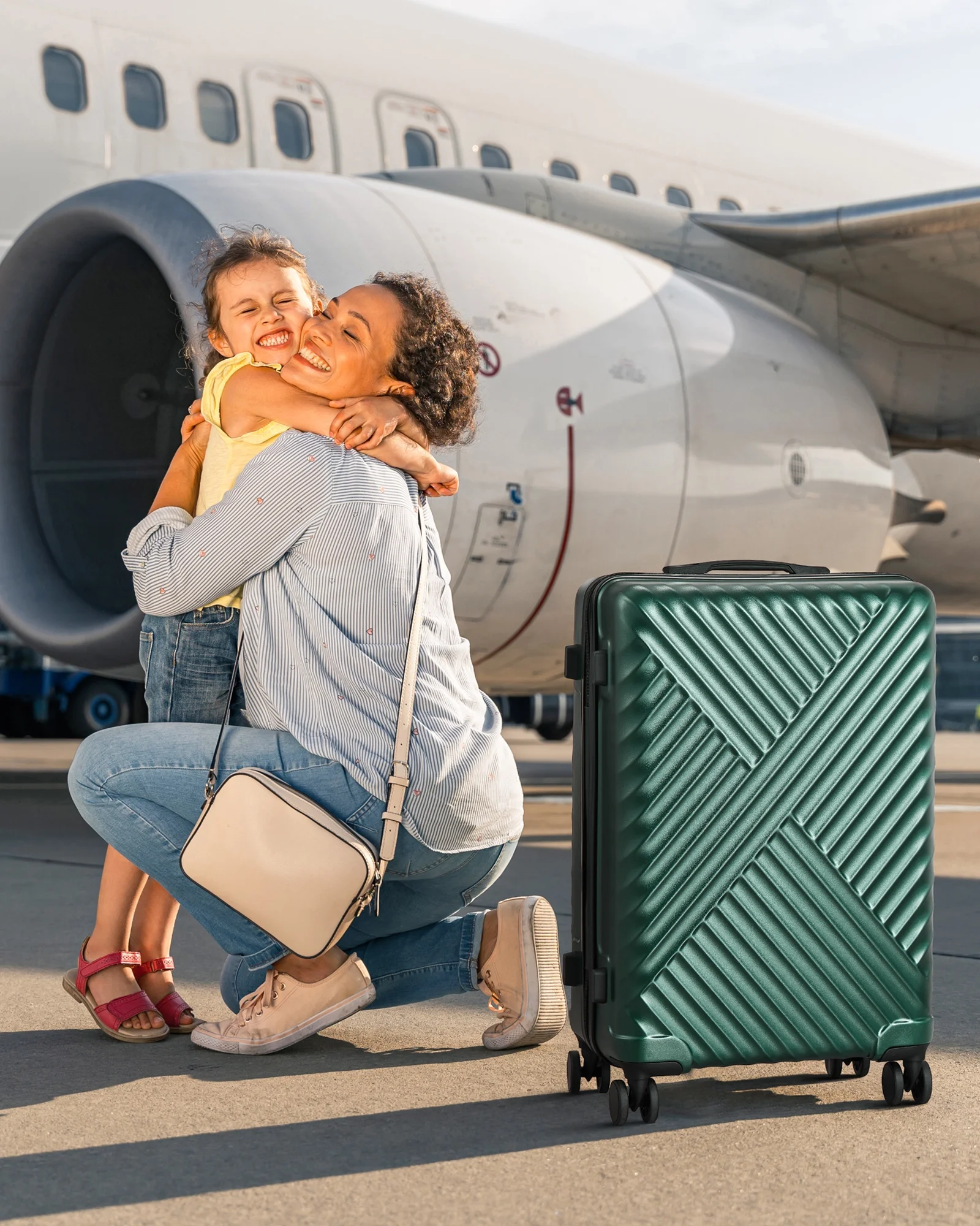 Gowill Hardside Luggage with Spinners, Carry-On 20-Inch, Deep green - Image 4