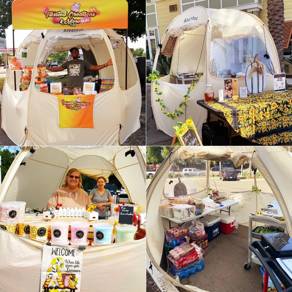 Pop Up Gazebo Camping Room Vendor Commercial Tent Booth - Image 12
