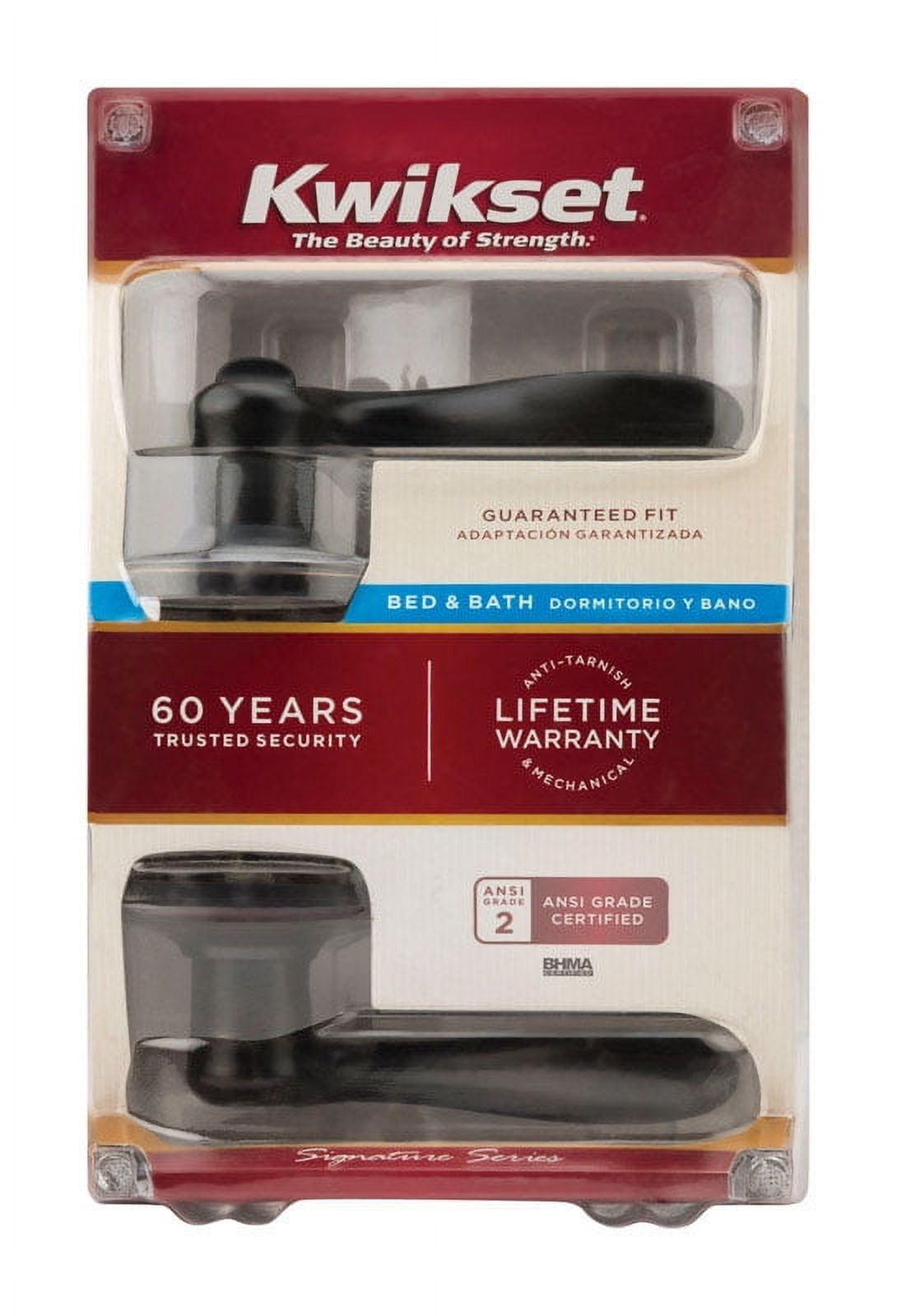 Tustin Privacy/Bed & Bath Lever - 730 Series - Clearpack - Image 2