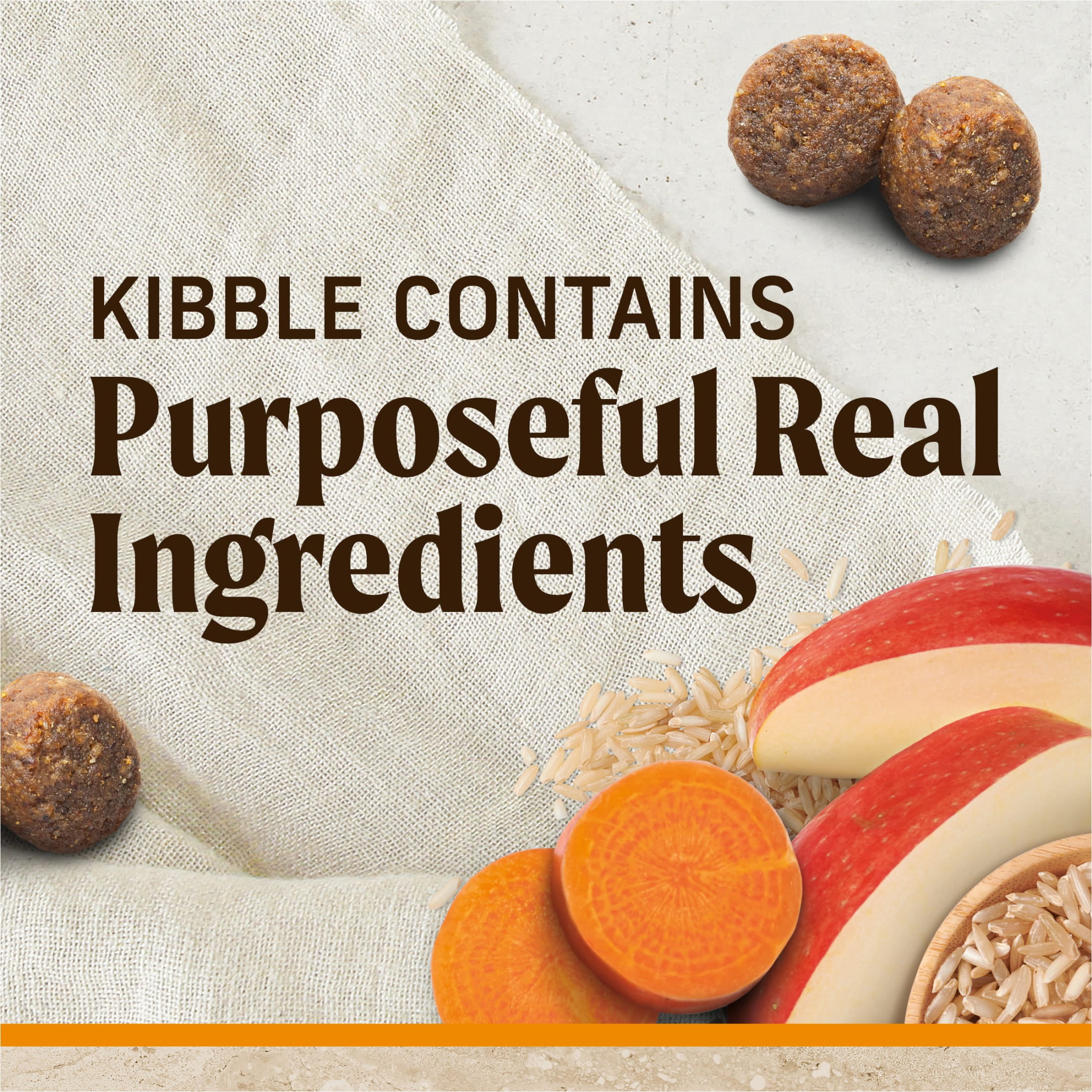 Merrick Real Chicken & Brown Rice Dry Dog Food, Whole Grain, 25 lb Bag - Image 7