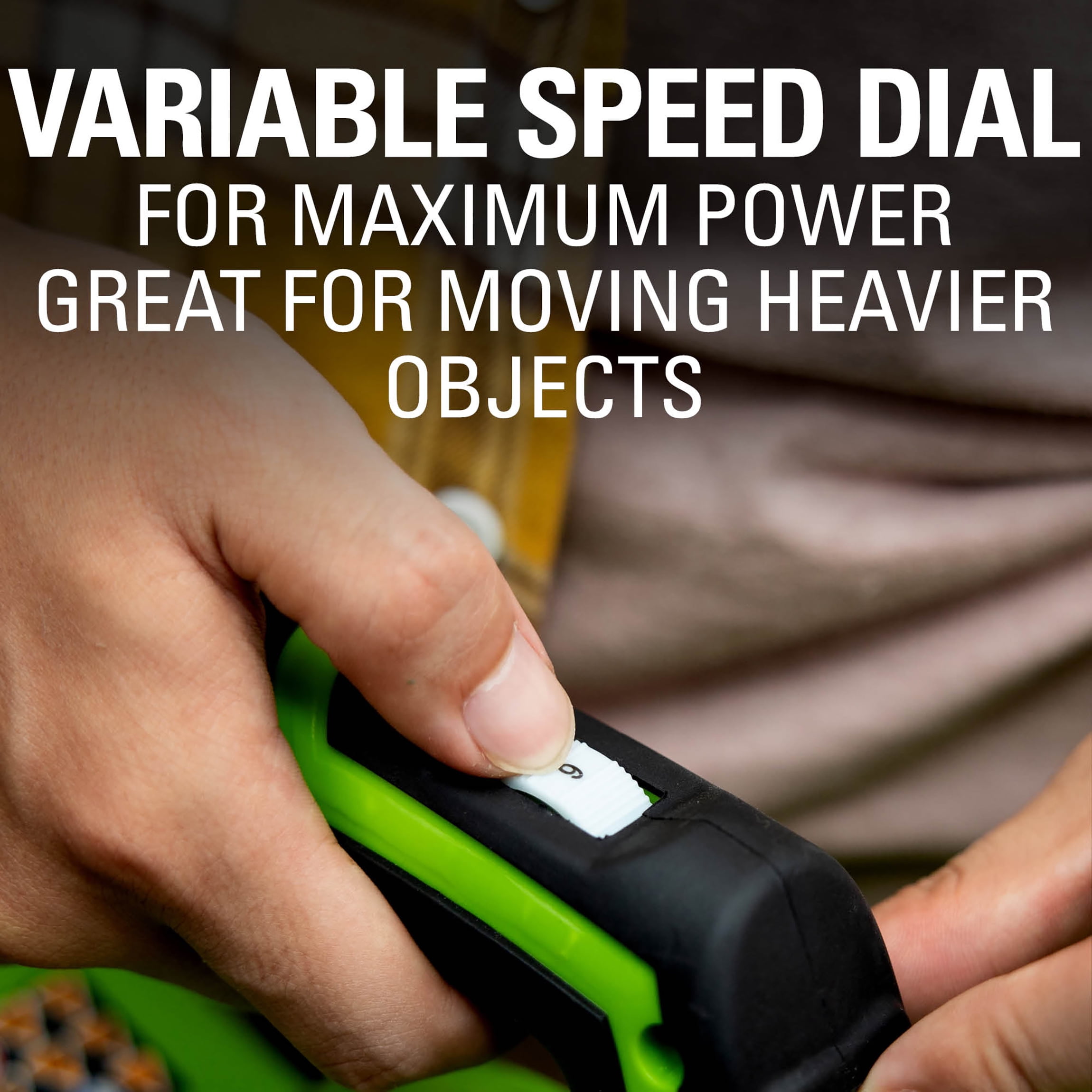 Greenworks 40V 135 CFM Cordless Leaf Blower/Sweeper, Battery Not Included 24282 - Image 5