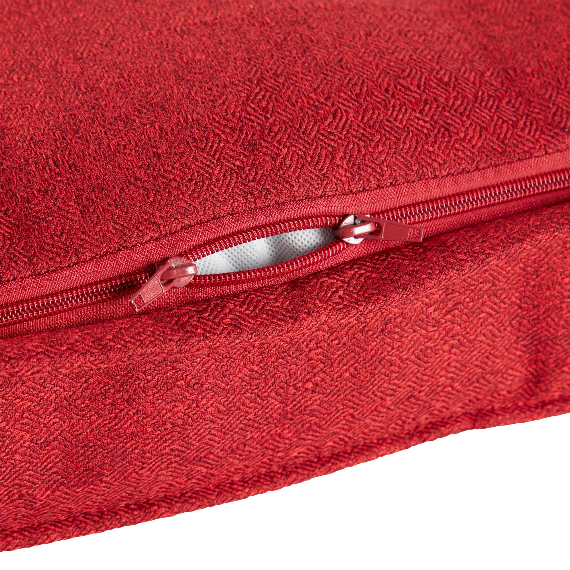 Square Tufted Floor Pillow - Scarlet - Large (40 in.) - Image 4